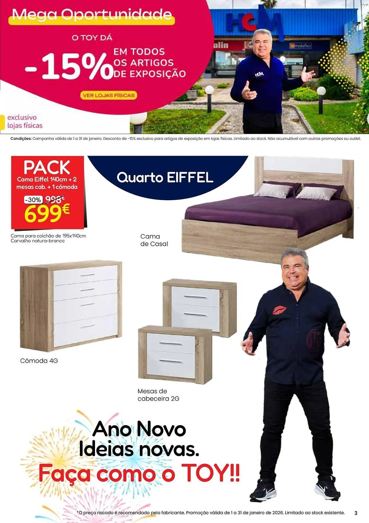 Folheto Folheto Hiper Centro do Móvel de 6 de janeiro até 31 de janeiro 2026 - Pagina 3
