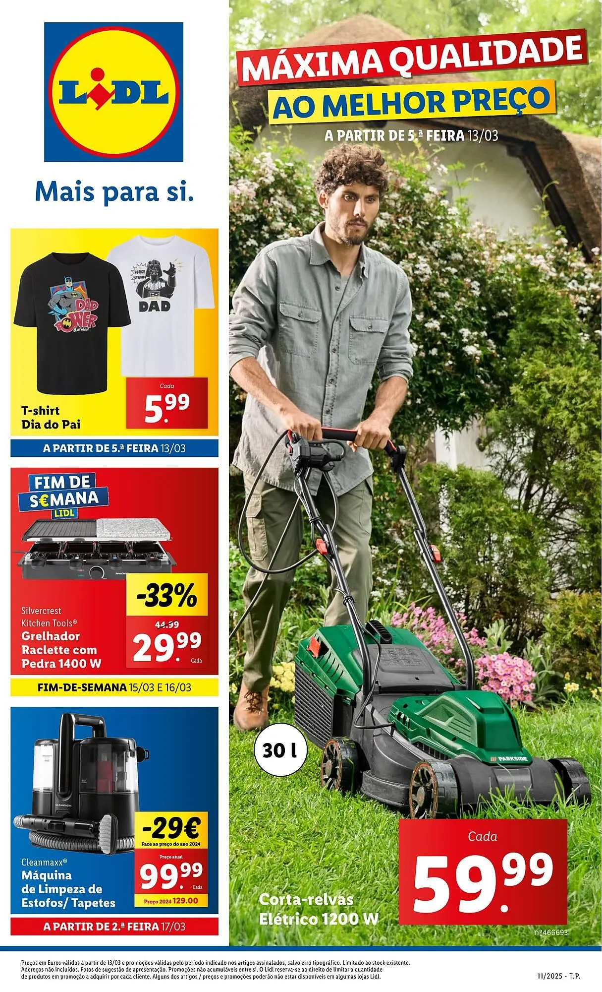 Folheto Folheto Lidl de 13 de março até 19 de março 2025 - Pagina 1