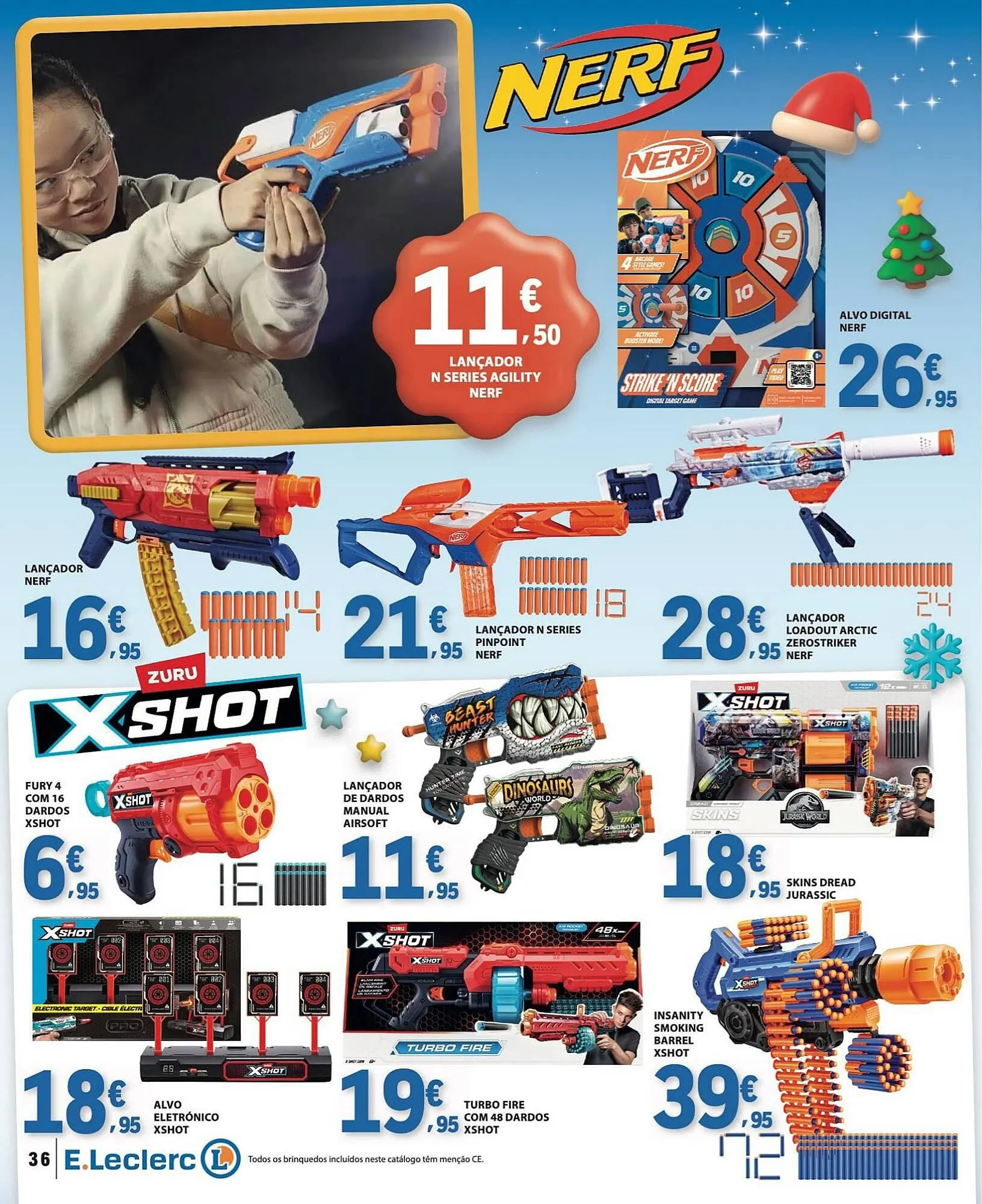 Folheto Folheto E.Leclerc de 11 de novembro até 24 de dezembro 2025 - Pagina 36