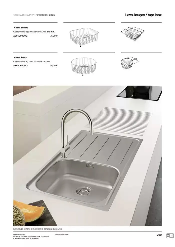 Folheto Soluções de Banho  de 6 de janeiro até 31 de dezembro 2025 - Pagina 771