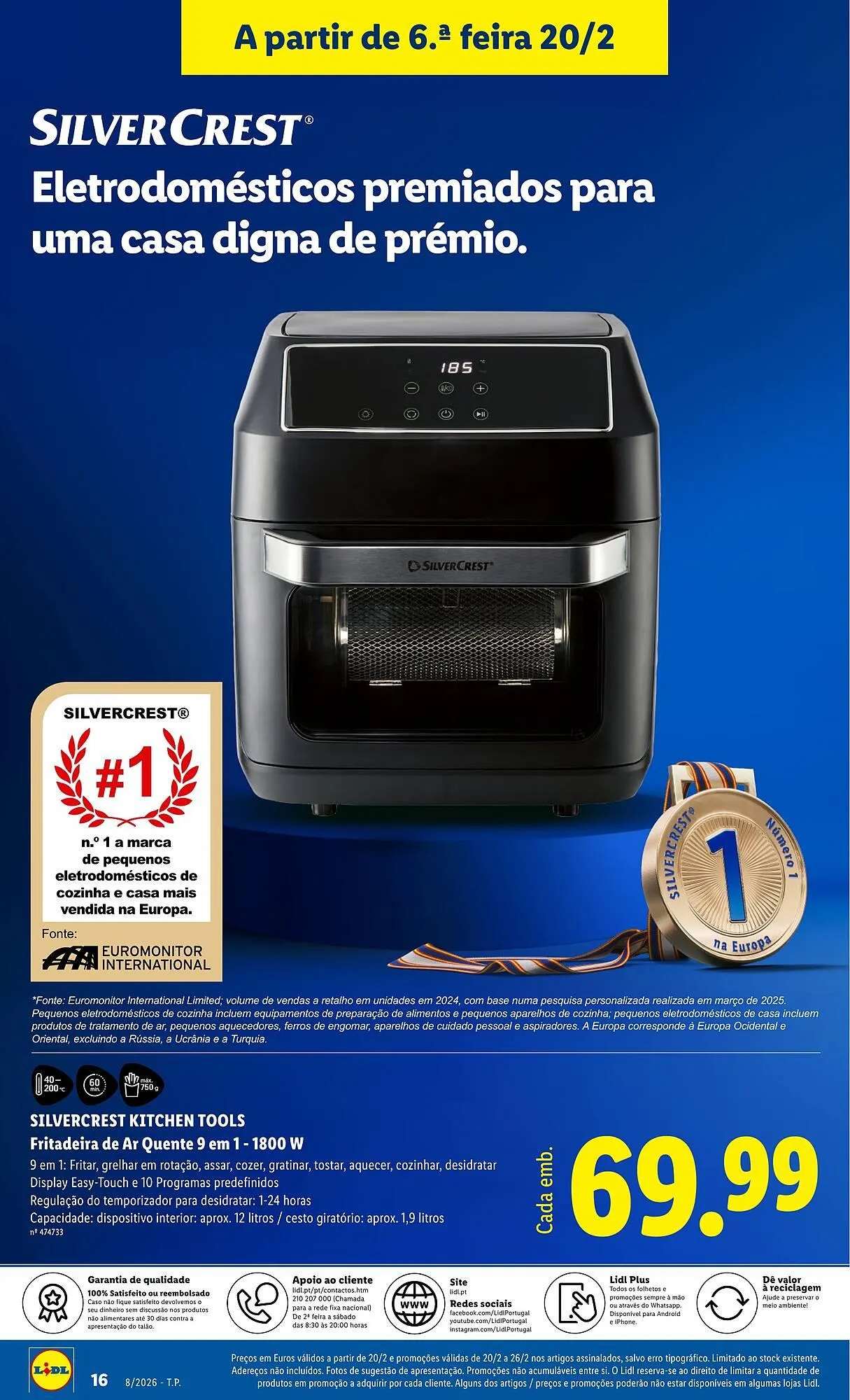 Folheto Folheto Lidl de 16 de fevereiro até 22 de fevereiro 2026 - Pagina 16