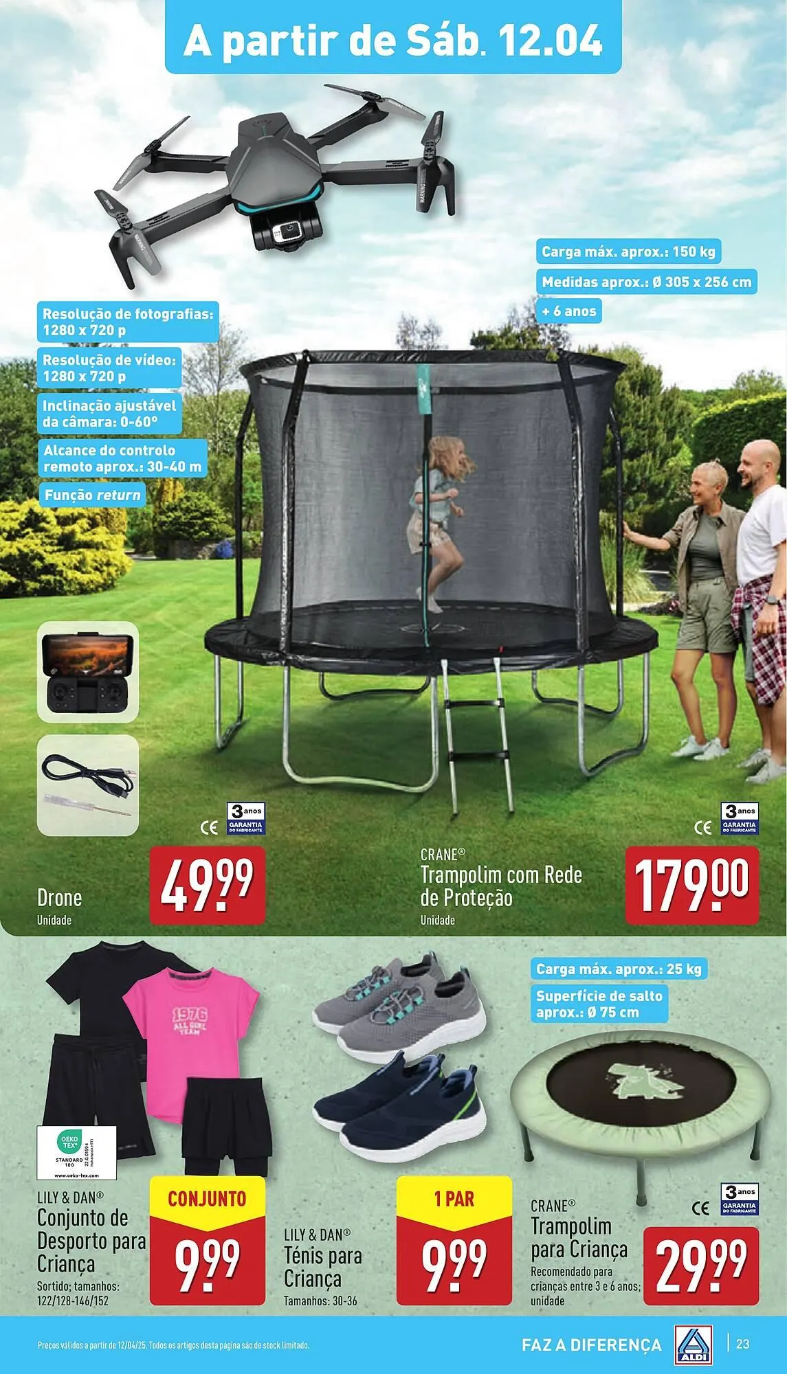 Folheto Folheto ALDI de 9 de abril até 15 de abril 2025 - Pagina 23