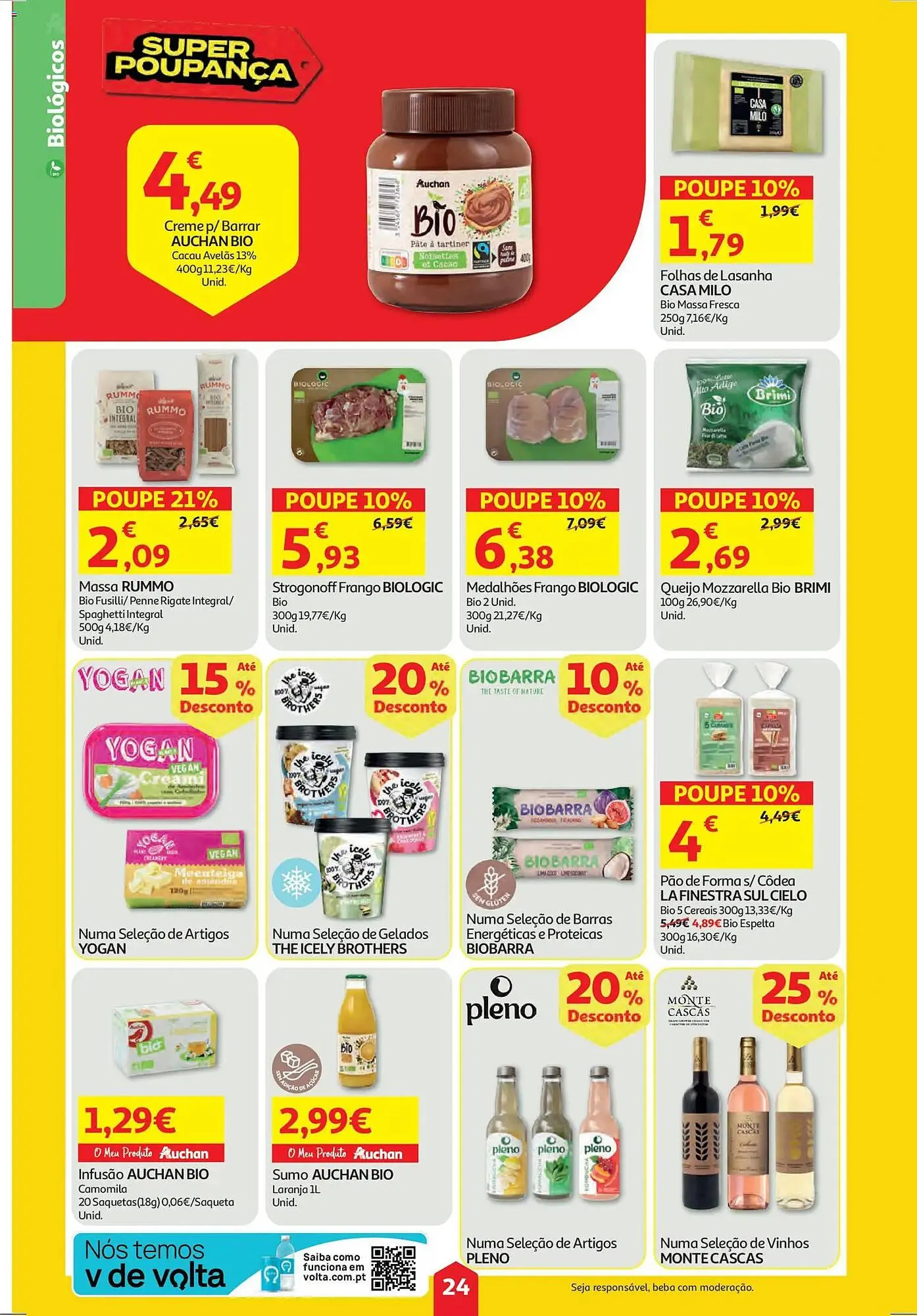 Folheto Folheto Auchan de 30 de abril até 7 de maio 2026 - Pagina 24