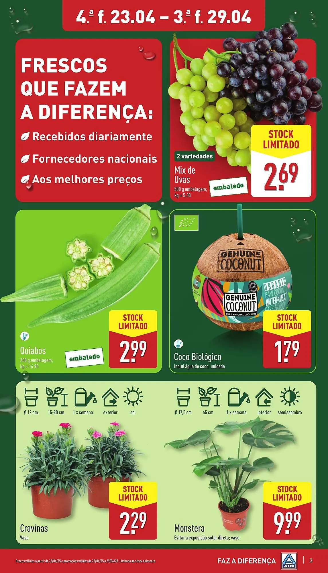 Folheto Folheto ALDI de 23 de abril até 29 de abril 2025 - Pagina 3