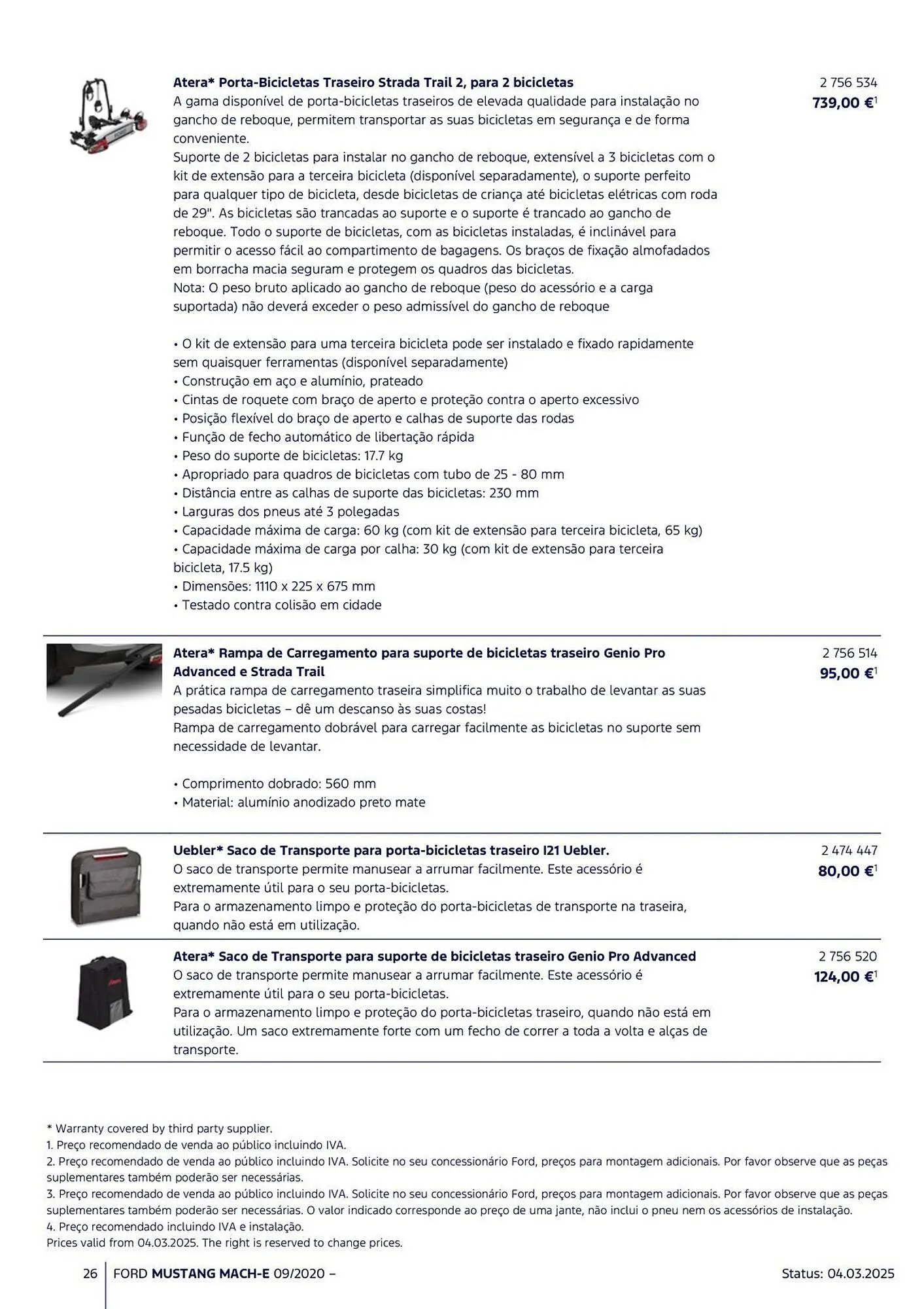 Folheto Folheto Ford de 18 de março até 31 de agosto 2025 - Pagina 26