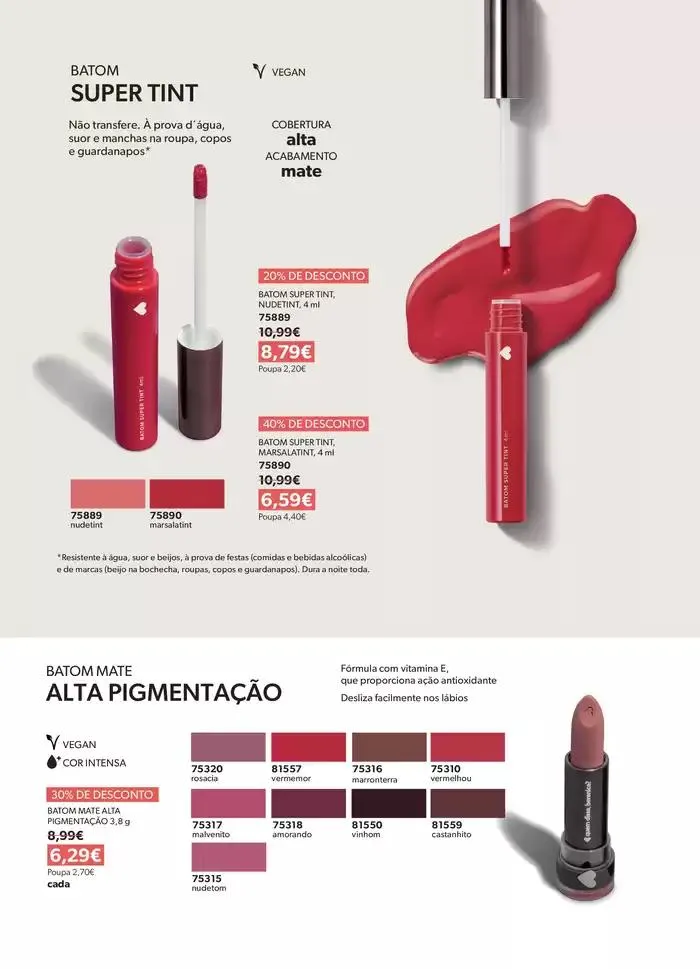 Folheto Novo Eau De Parfum de 29 de janeiro até 25 de fevereiro 2025 - Pagina 146