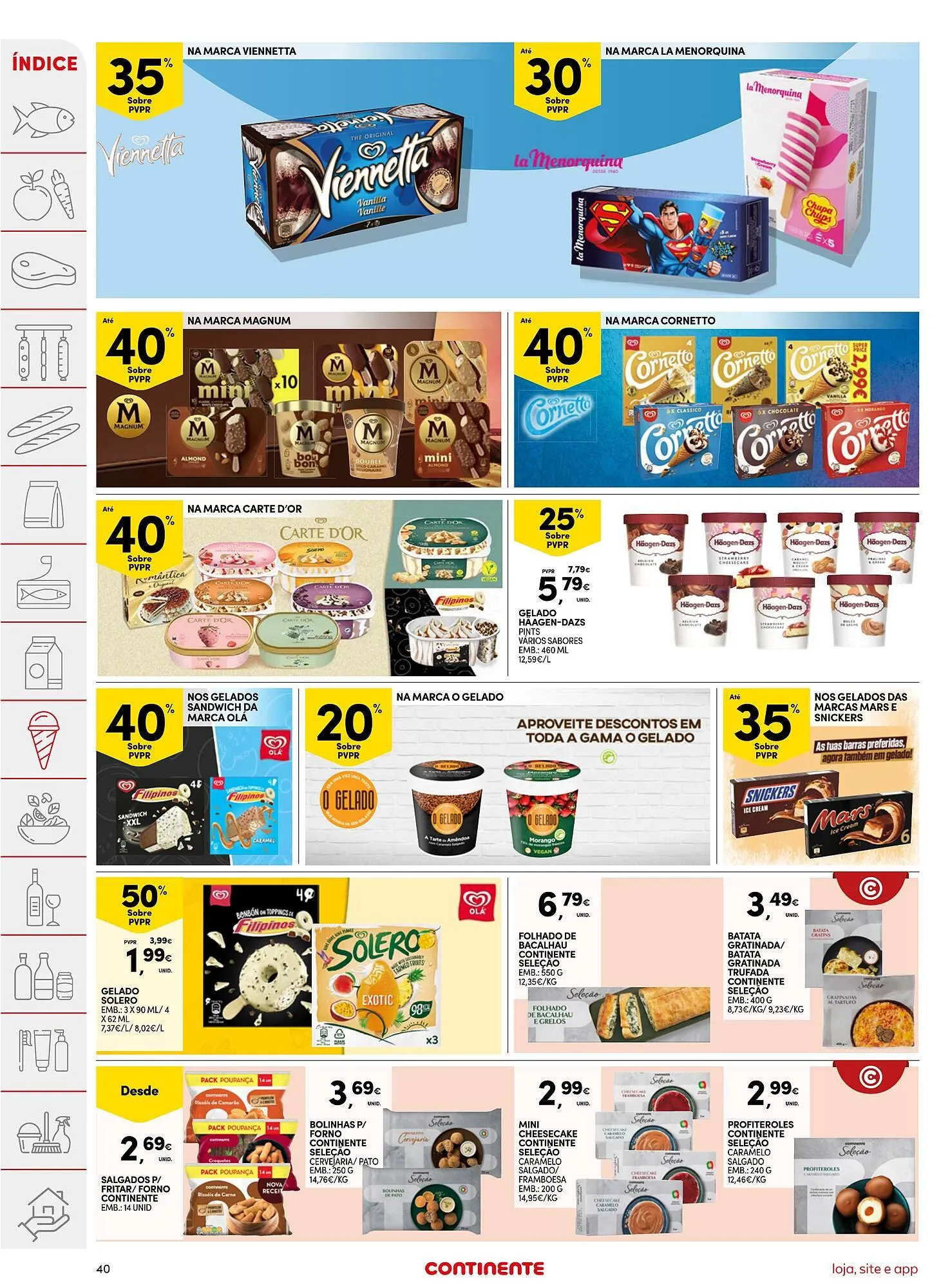 Folheto Folheto Continente de 16 de dezembro até 25 de dezembro 2025 - Pagina 40
