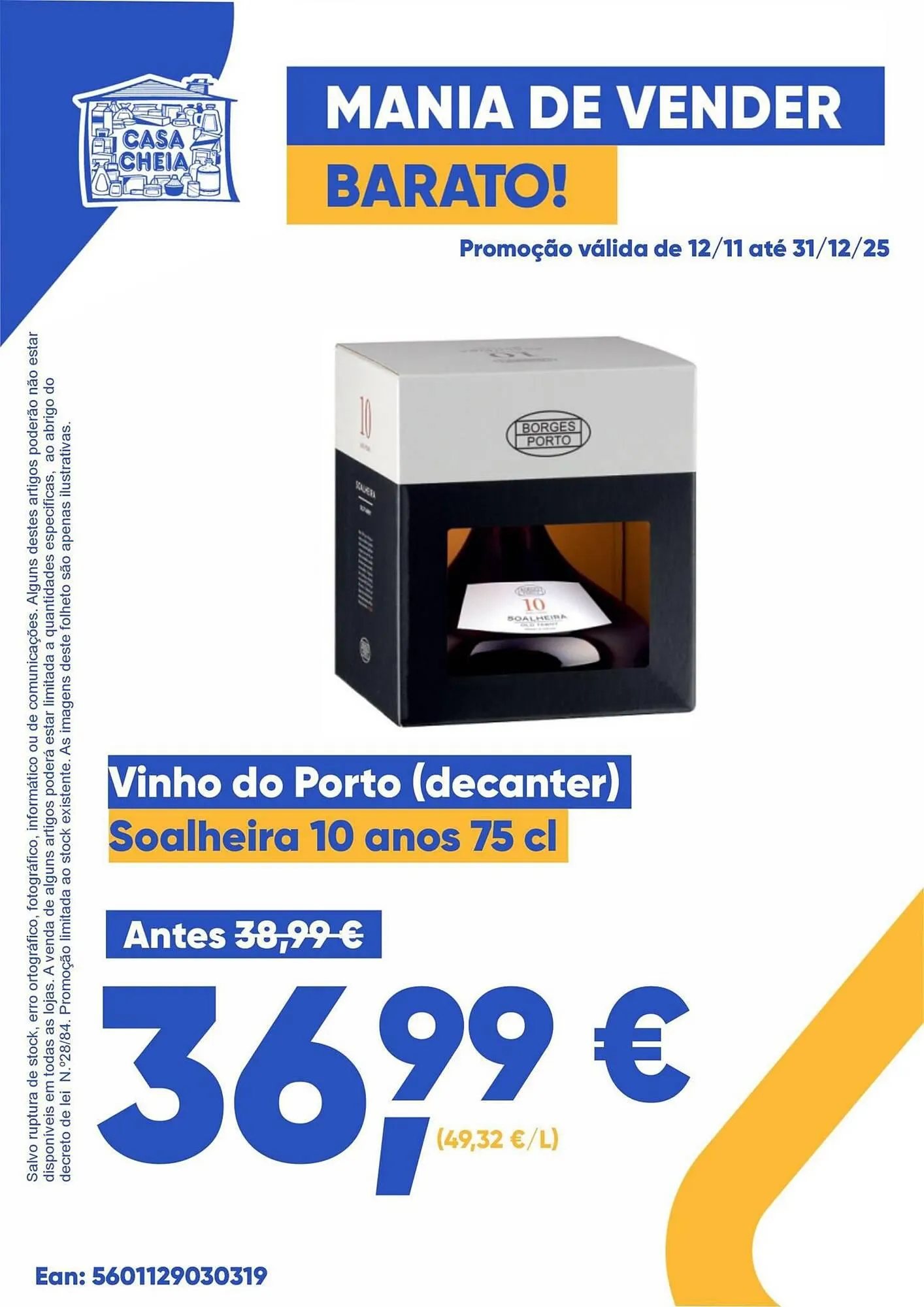 Folheto Folheto Casa Cheia de 12 de novembro até 31 de dezembro 2025 - Pagina 1