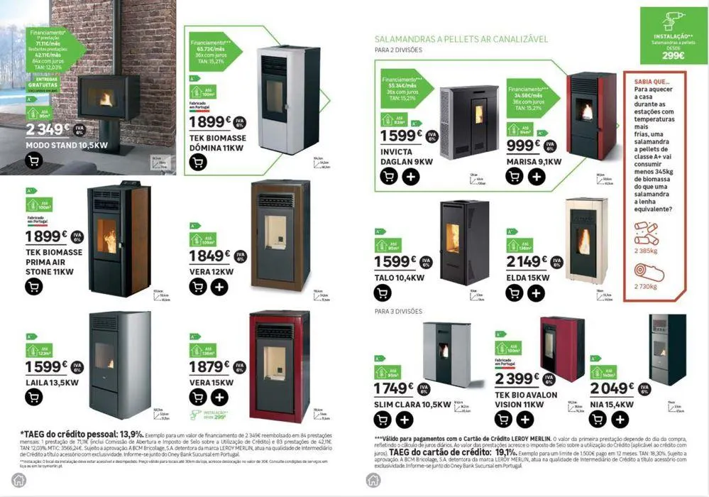 Folheto Catálogo de Aquecimento e Energias Renováveis de 24 de setembro até 31 de dezembro 2024 - Pagina 9