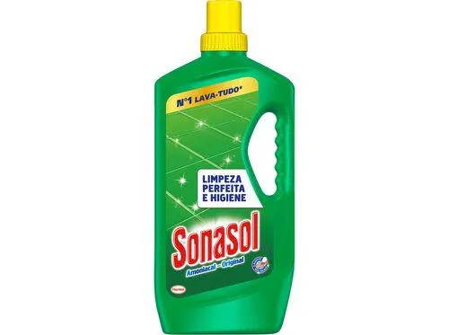 lava tudo sonasol amoniacal 125l