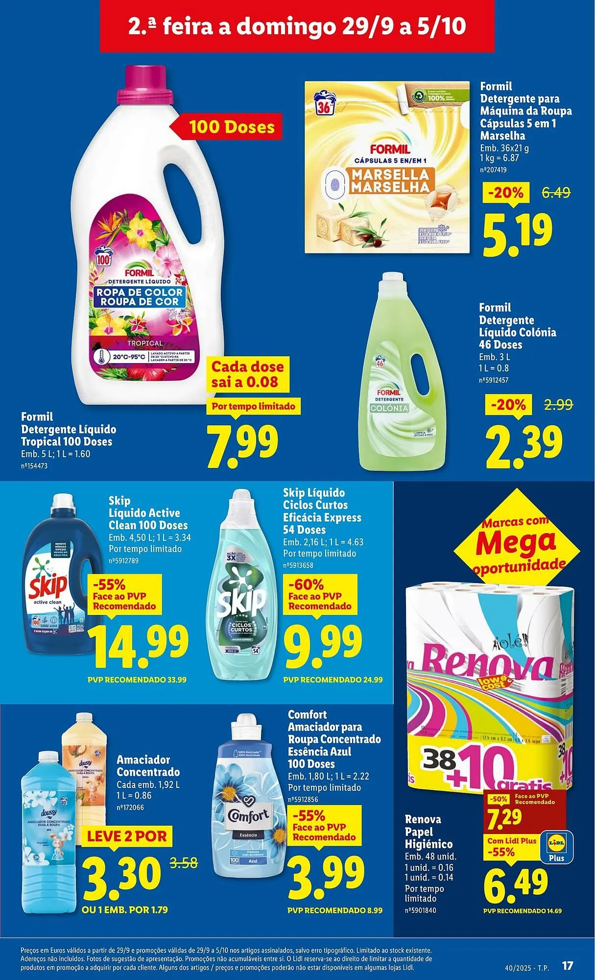 Folheto Folheto Lidl de 29 de setembro até 5 de outubro 2025 - Pagina 17