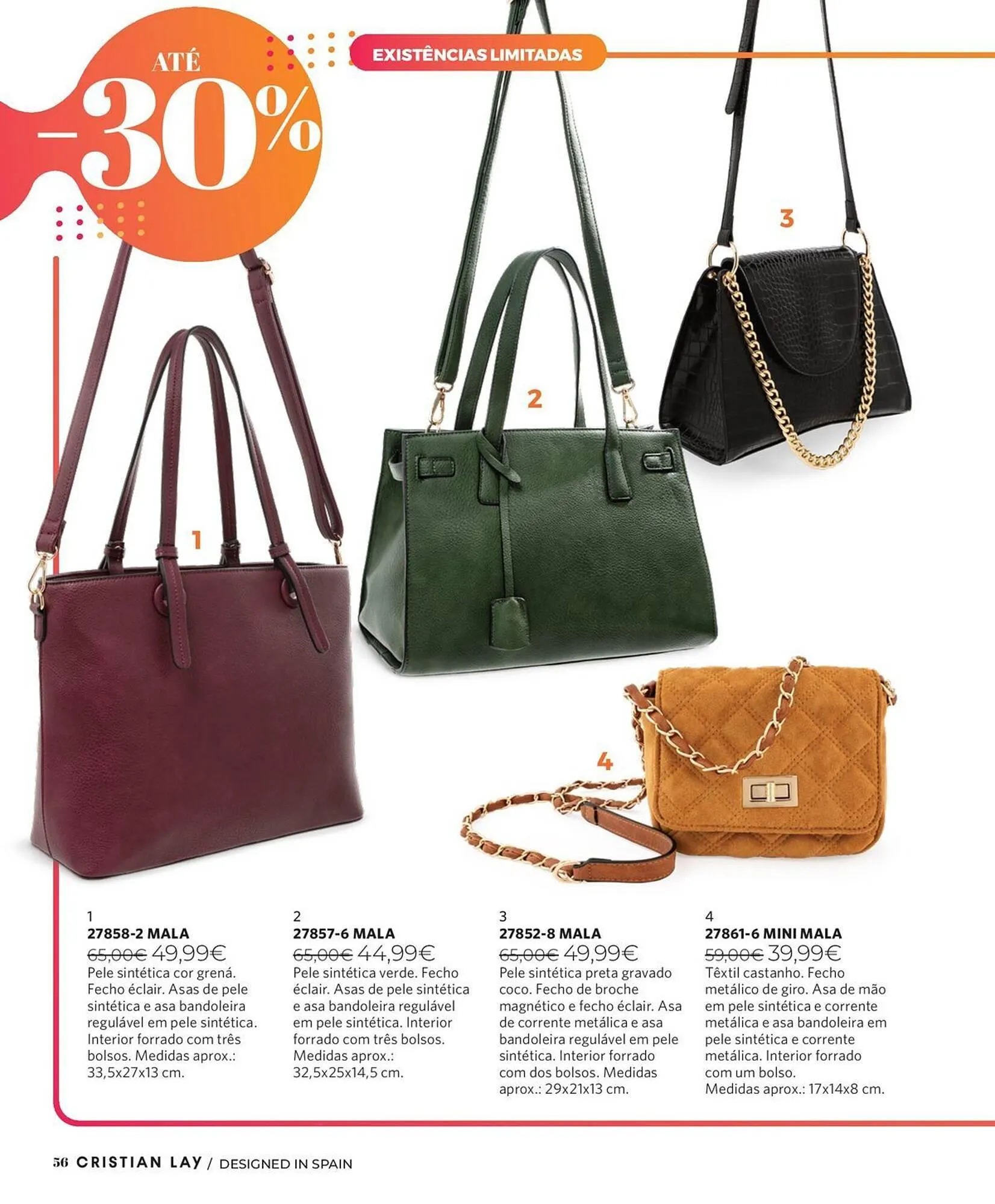 Folheto Catálogo Cristian Lay de 29 de dezembro até 18 de janeiro 2026 - Pagina 56