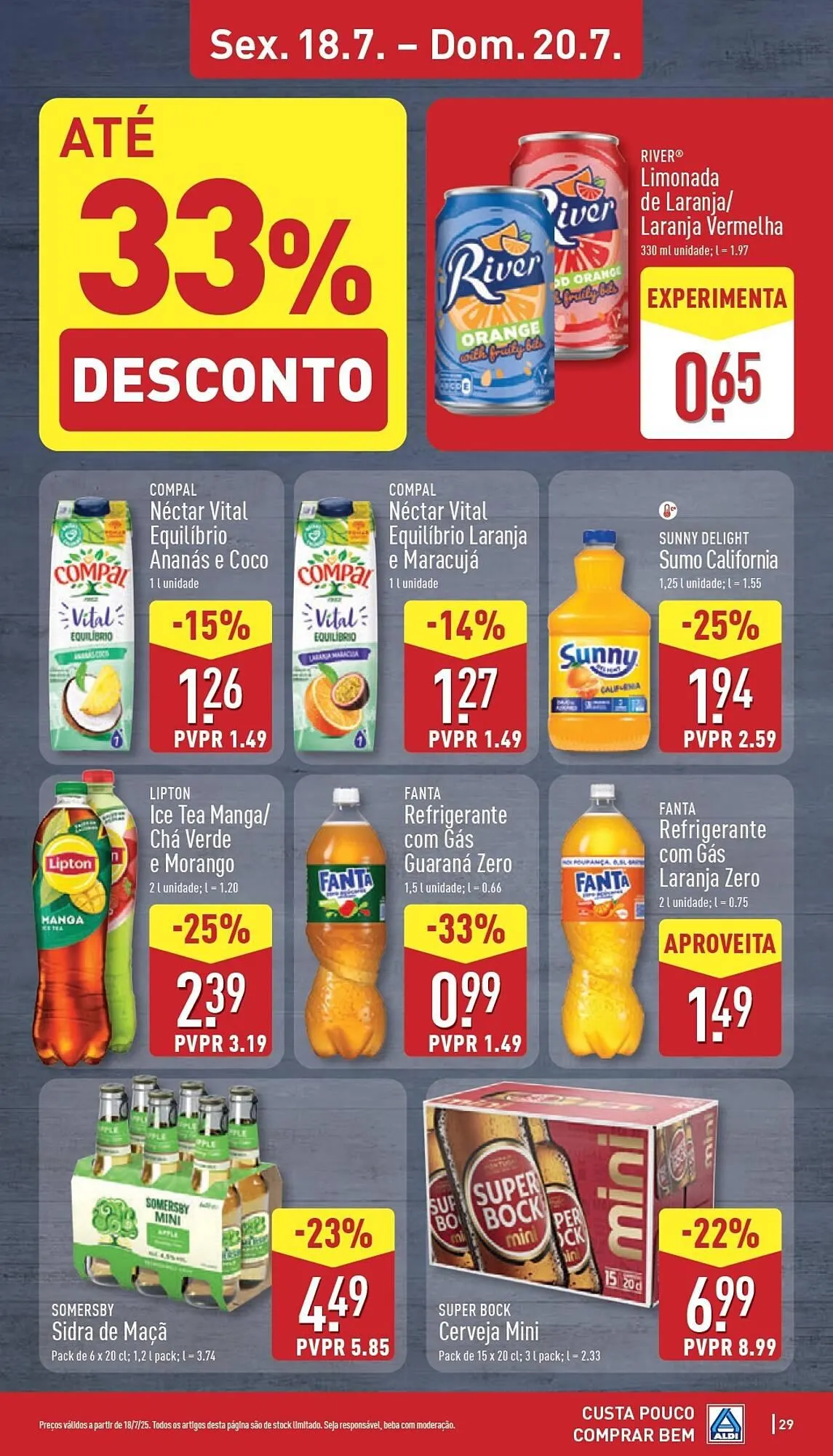 Folheto Folheto ALDI de 14 de julho até 20 de julho 2025 - Pagina 29