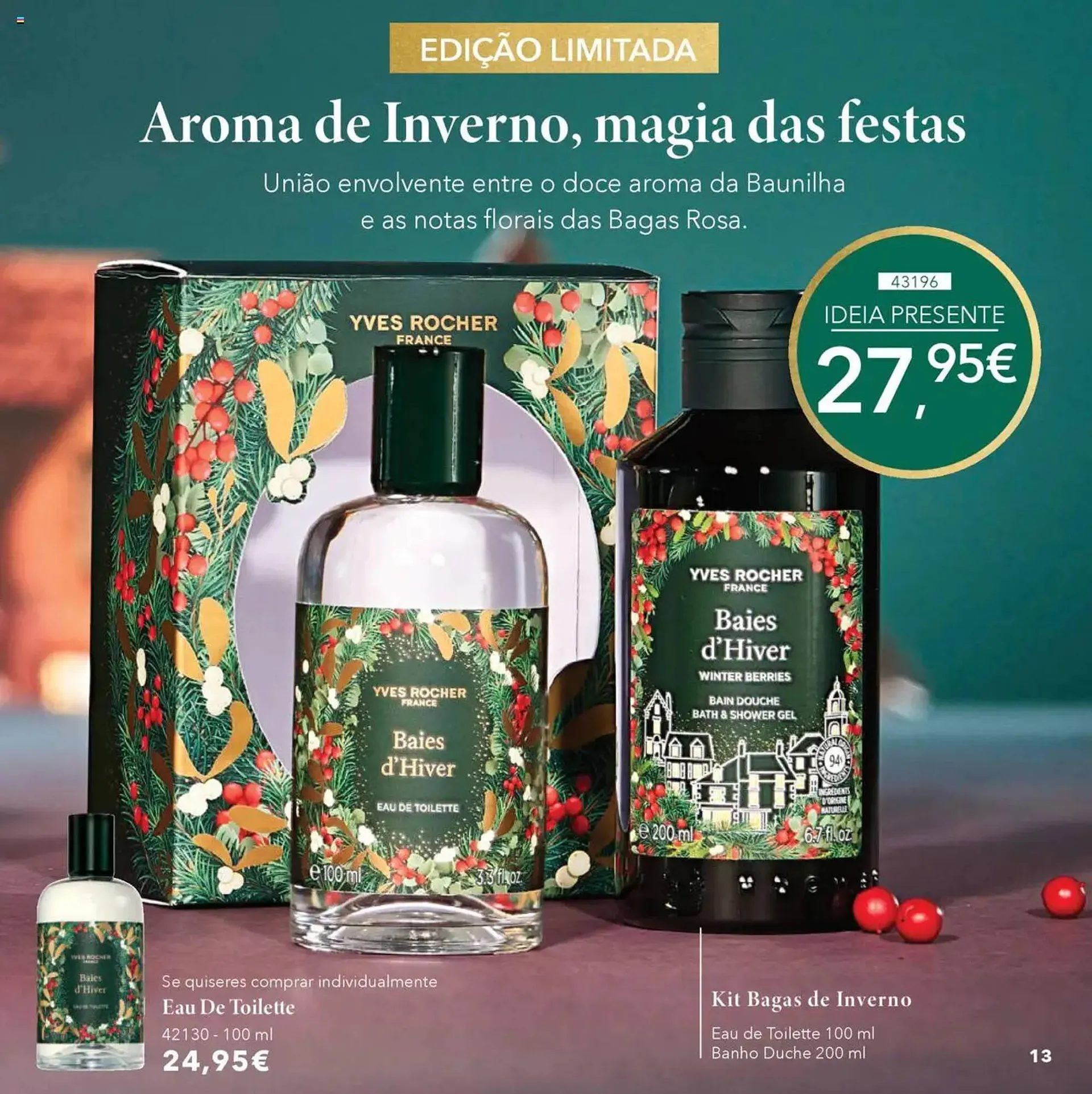 Folheto Catálogo Yves Rocher de 17 de outubro até 24 de dezembro 2025 - Pagina 13