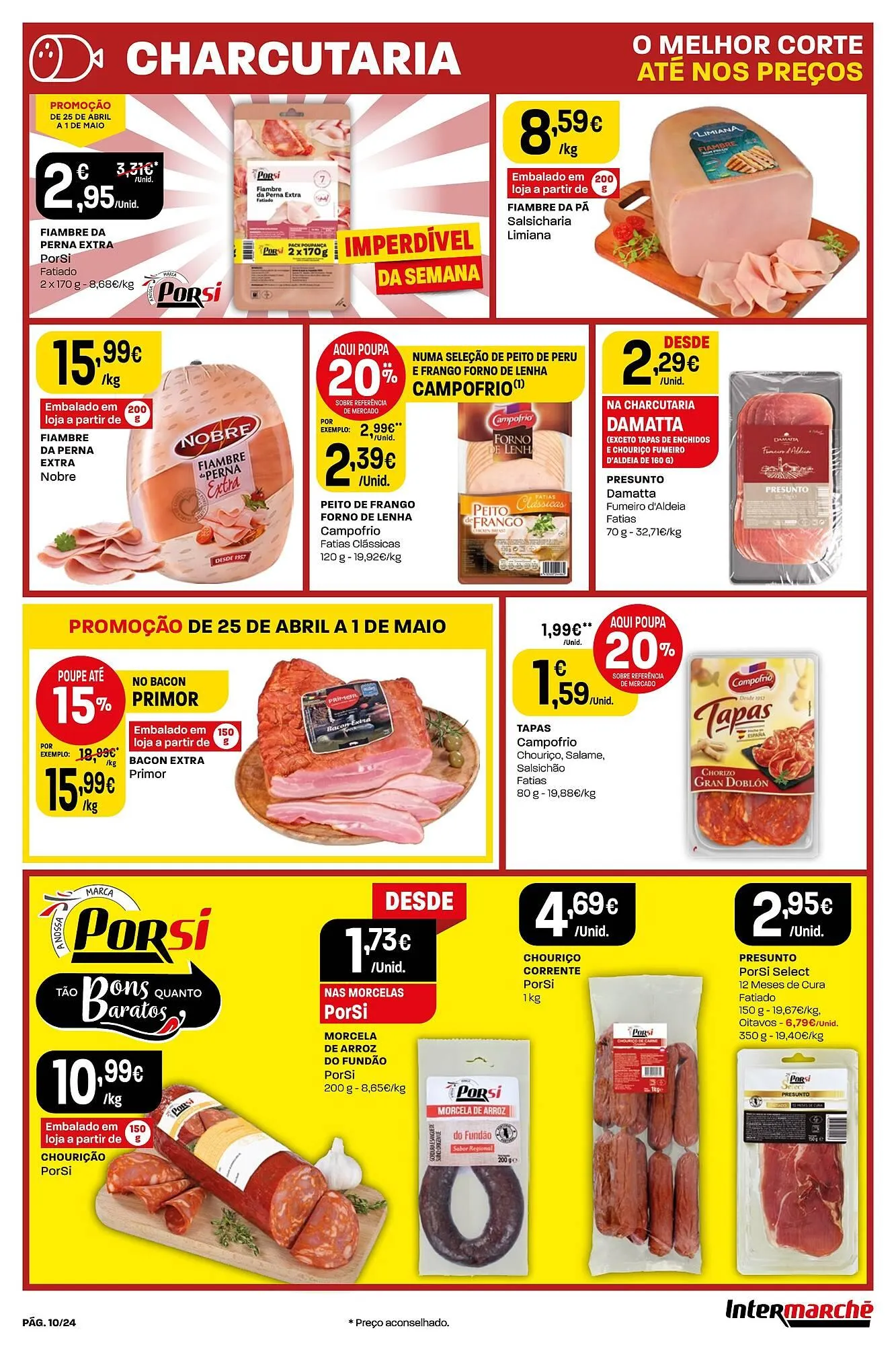 Folheto Folheto Intermarché de 25 de abril até 1 de maio 2024 - Pagina 10