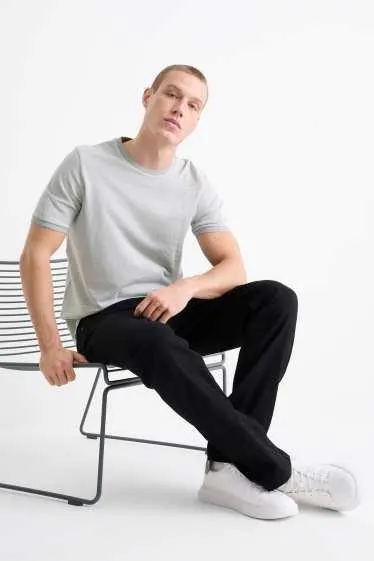 T-shirt - regular fit - textured