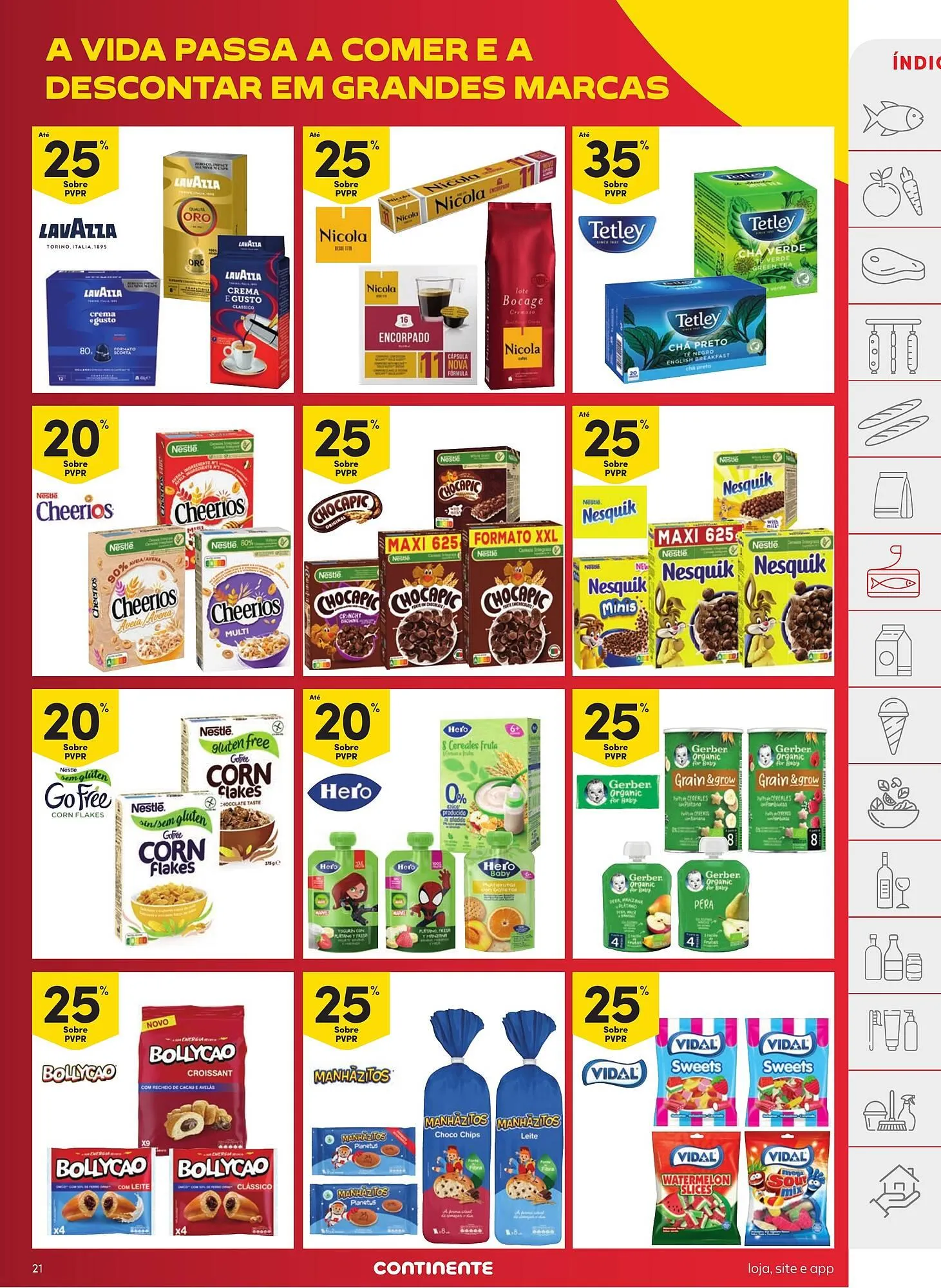 Folheto Folheto Continente de 18 de março até 24 de março 2025 - Pagina 21