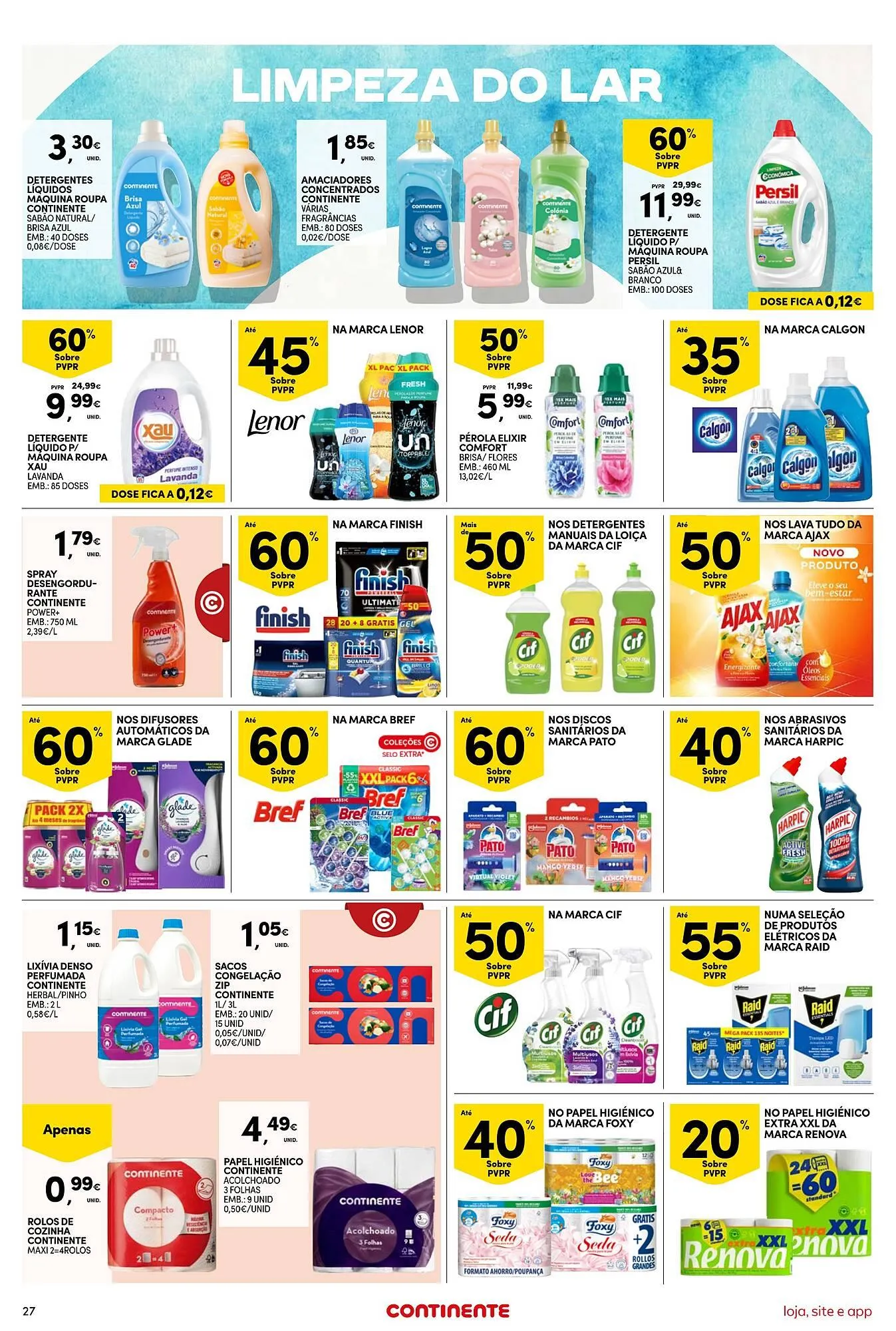 Folheto Folheto Continente Bom dia de 15 de julho até 21 de julho 2025 - Pagina 27