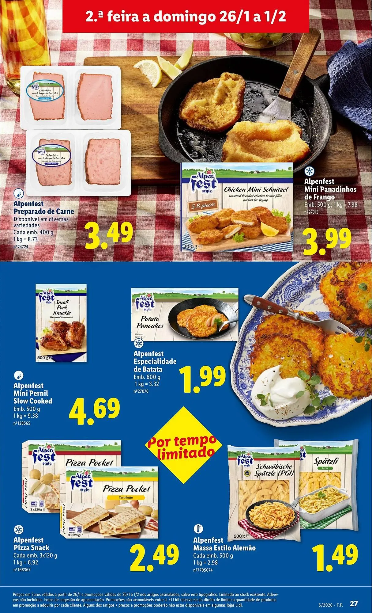 Folheto Folheto Lidl de 26 de janeiro até 1 de fevereiro 2026 - Pagina 27