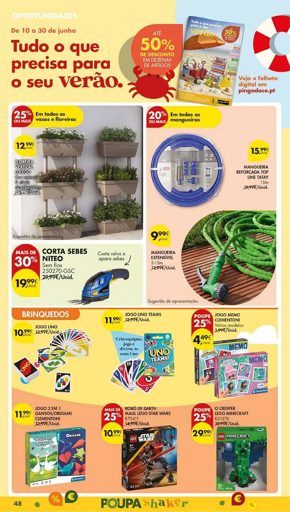 Folheto Folheto Pingo Doce de 1 de julho até 7 de julho 2025 - Pagina 52