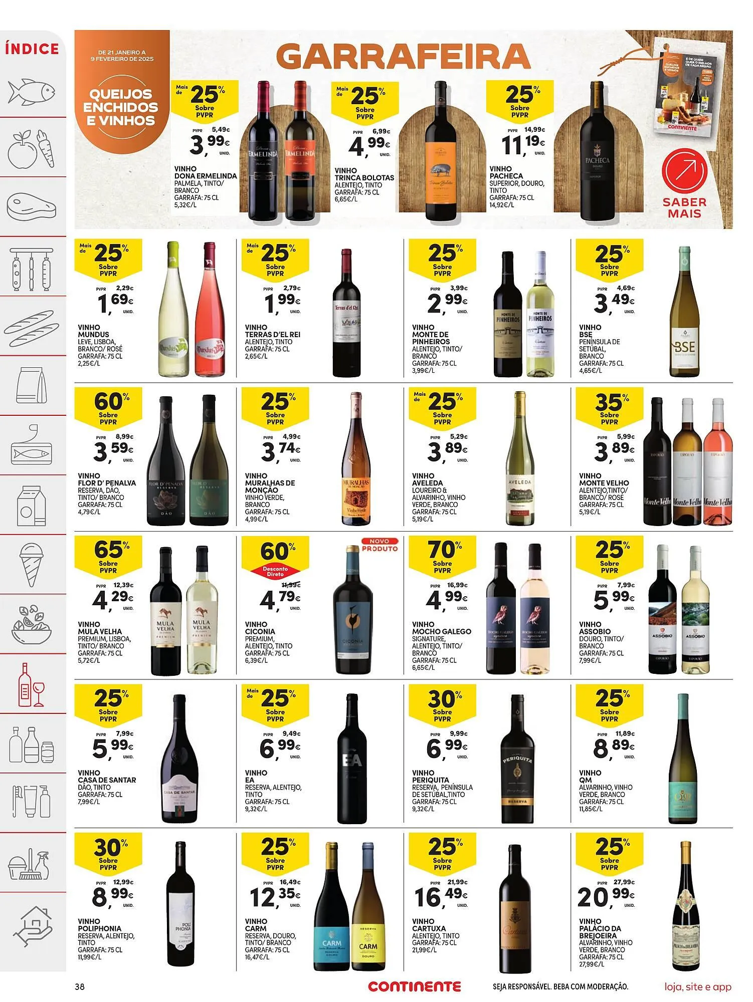 Folheto Folheto Continente de 4 de fevereiro até 10 de fevereiro 2025 - Pagina 38