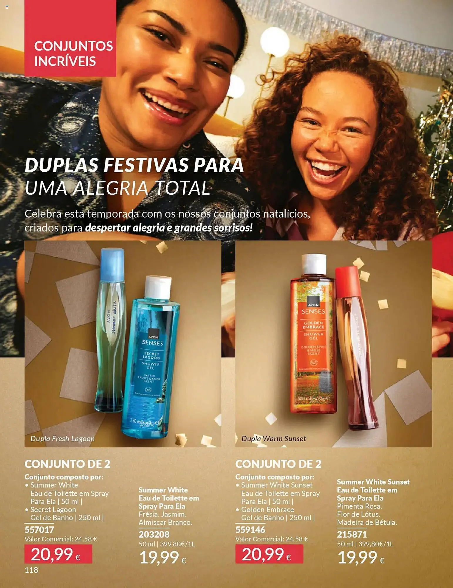 Folheto Catálogo Avon de 1 de dezembro até 1 de janeiro 2026 - Pagina 120