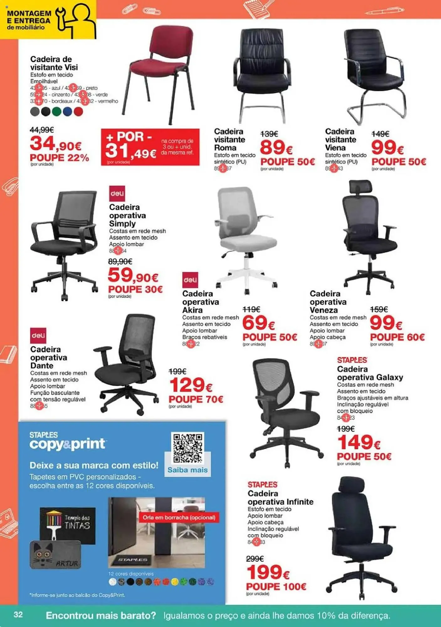 Folheto Folheto Staples de 5 de janeiro até 16 de fevereiro 2026 - Pagina 32