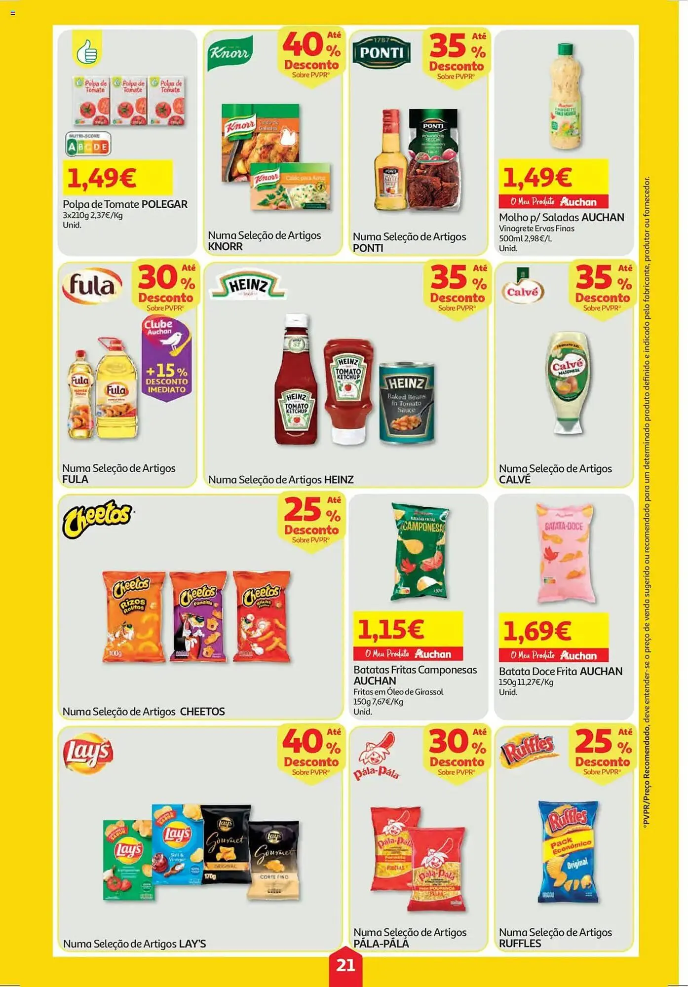 Folheto Folheto Auchan de 2 de outubro até 9 de outubro 2025 - Pagina 21