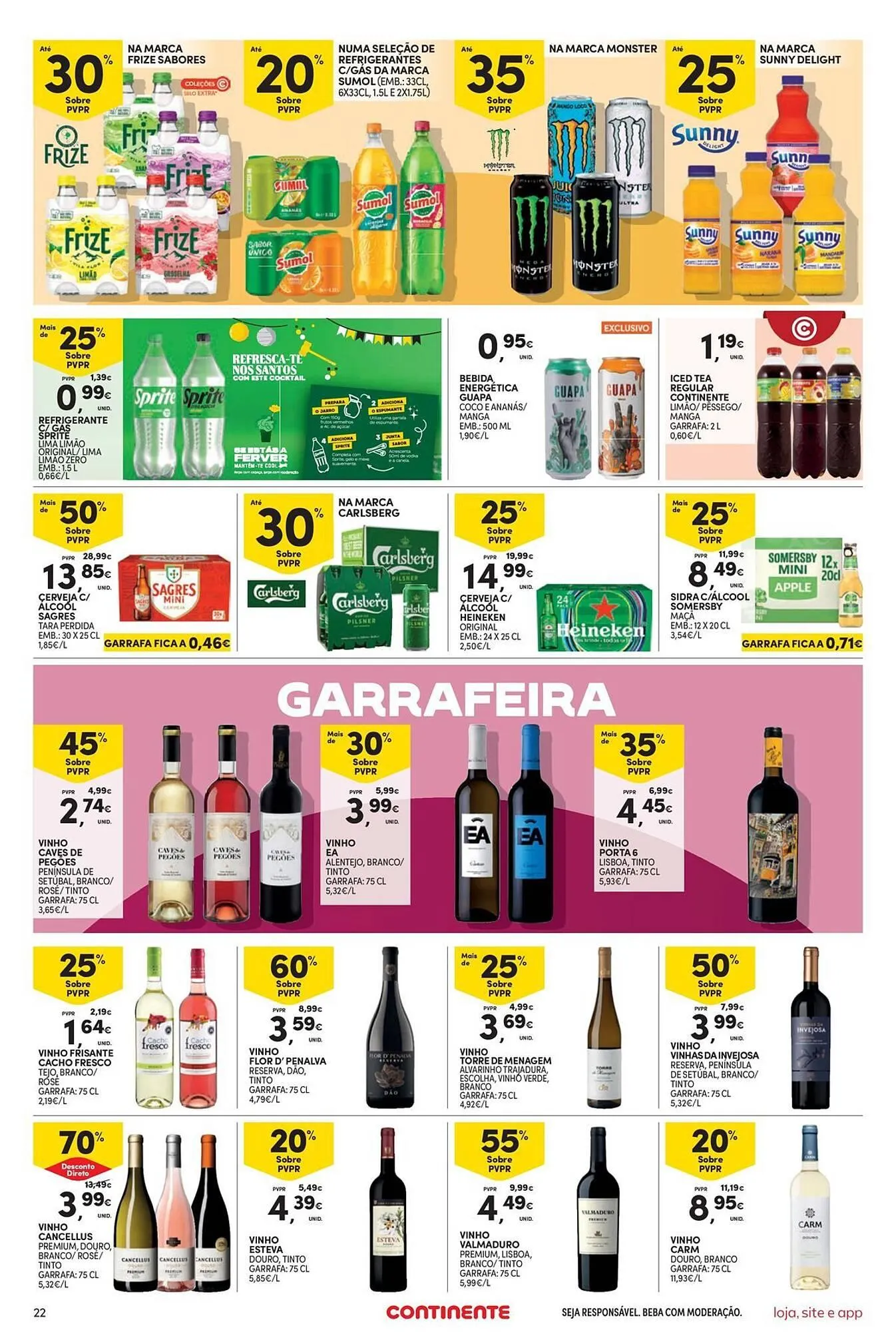 Folheto Folheto Continente Bom dia de 10 de junho até 16 de junho 2025 - Pagina 22