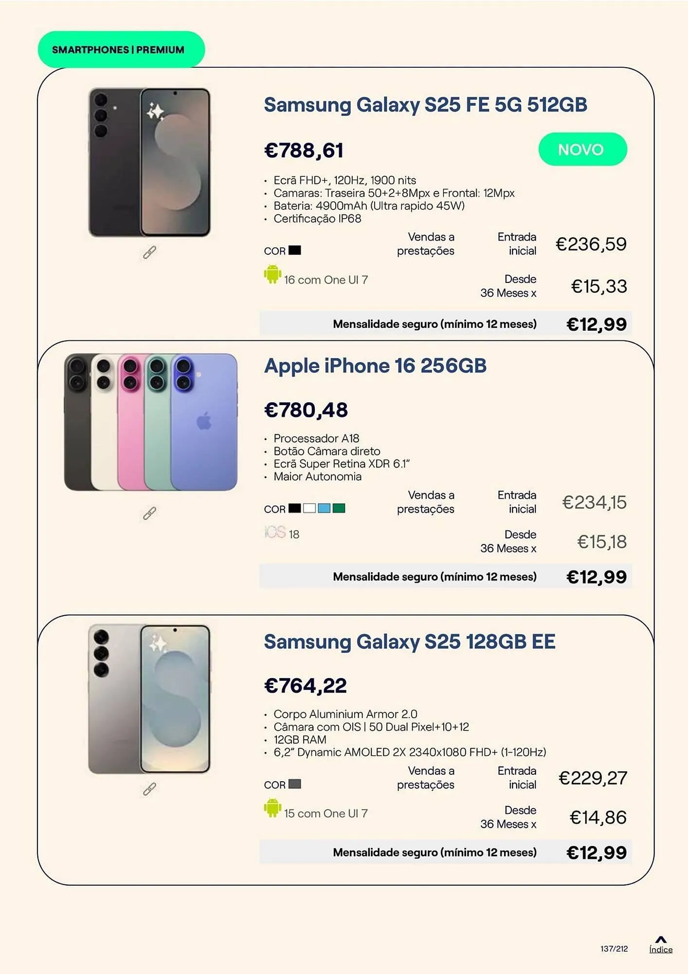 Folheto Catálogo MEO de 20 de outubro até 31 de dezembro 2025 - Pagina 137