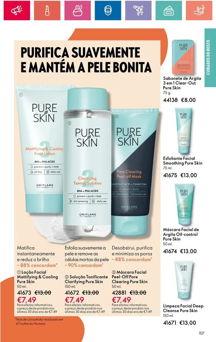 Folheto Folheto Oriflame de 30 de maio até 19 de junho 2024 - Pagina 107