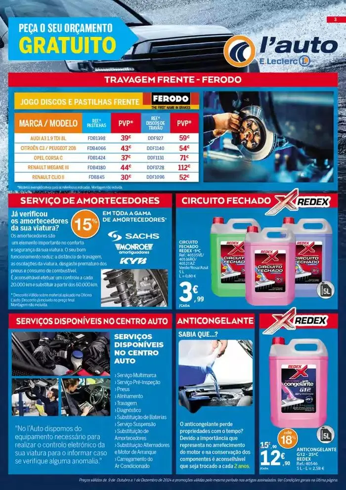 Folheto Folheto Auto de 9 de outubro até 1 de dezembro 2024 - Pagina 3