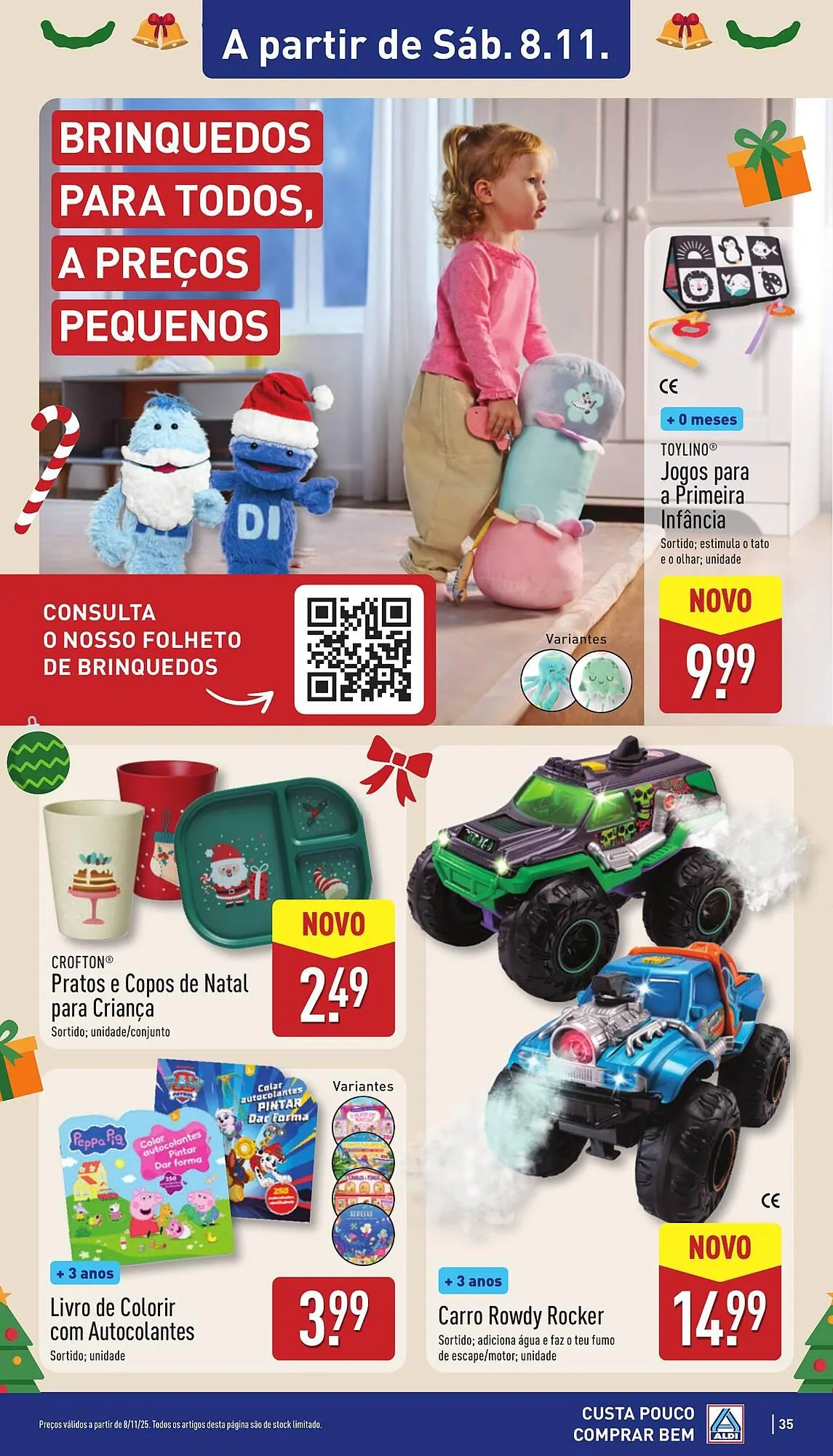 Folheto Folheto ALDI de 3 de novembro até 9 de novembro 2025 - Pagina 35