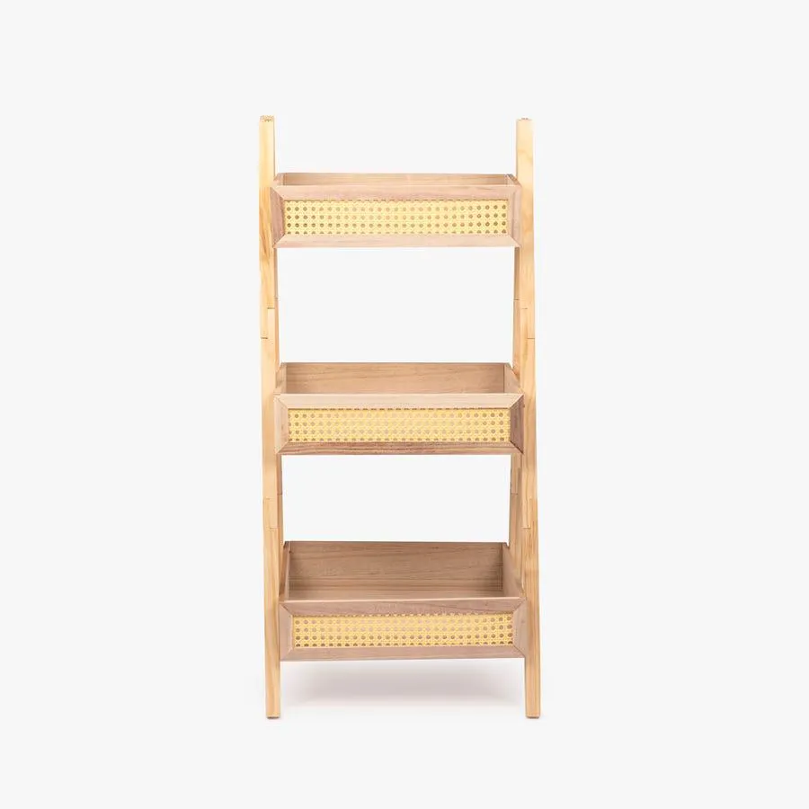 Estante 3 níveis natural SUBLIME