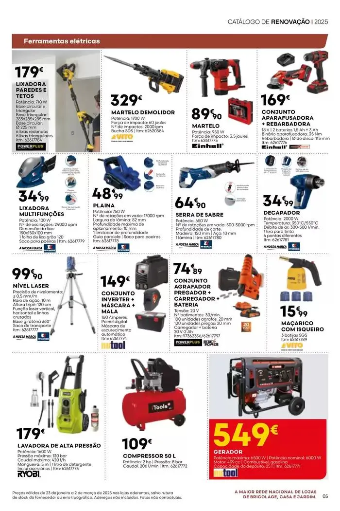 Folheto F#2 Catálogo Renovação 12p Nacional de 23 de janeiro até 2 de março 2025 - Pagina 5