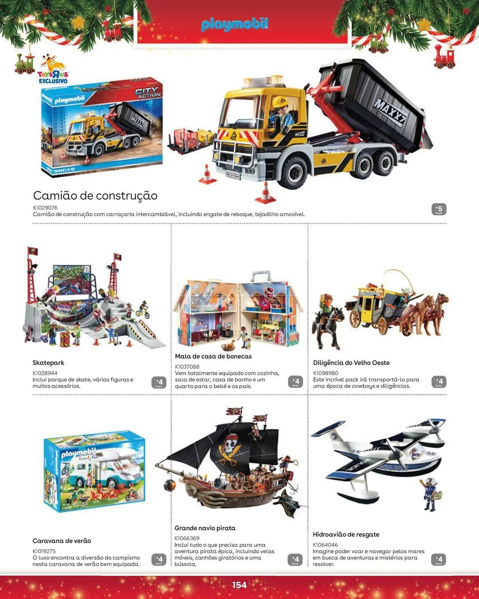 Folheto Catálogo Toys R Us de 5 de novembro até 5 de janeiro 2026 - Pagina 154