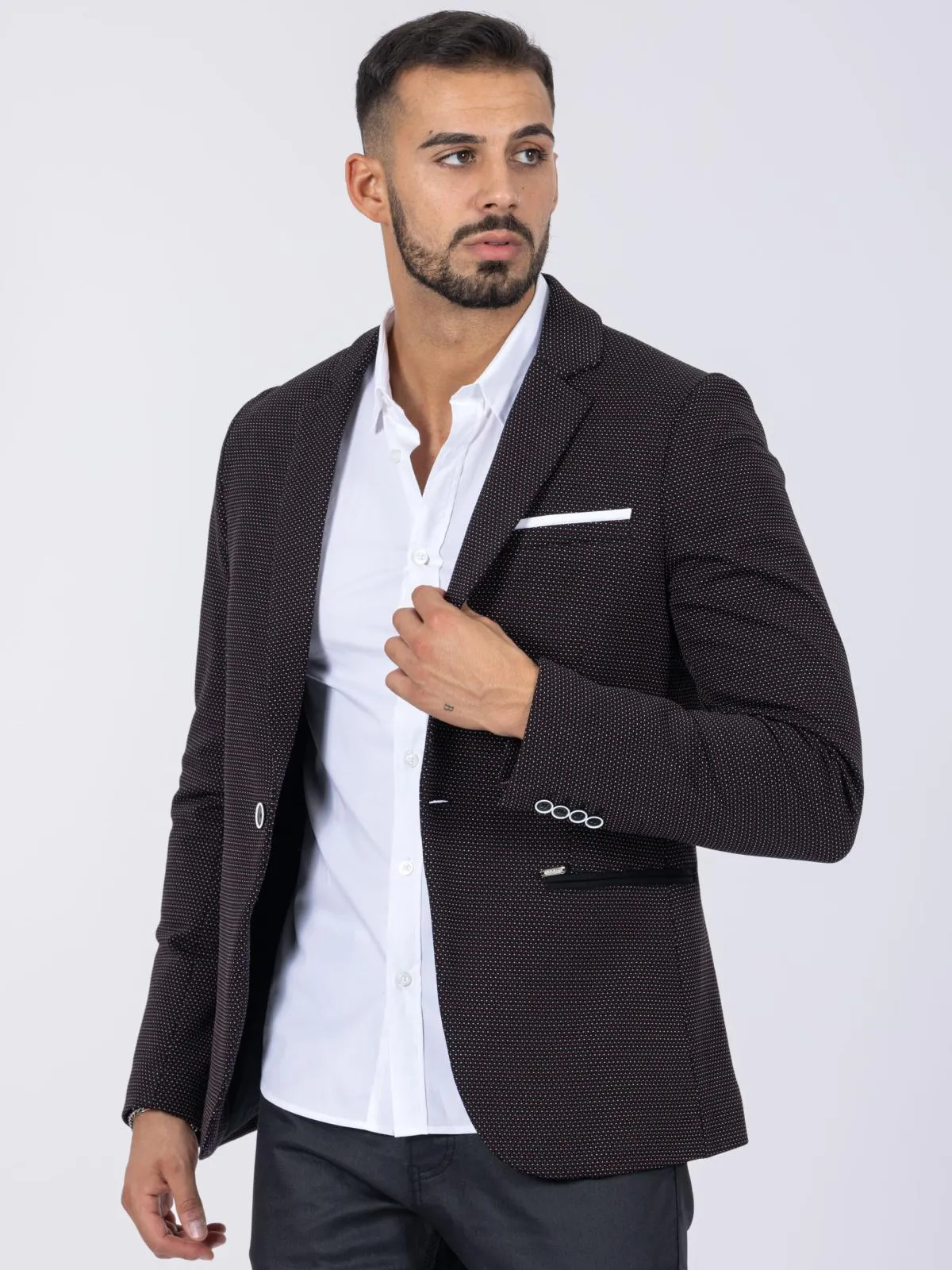 BLAZER SMK BLACK MARBLES