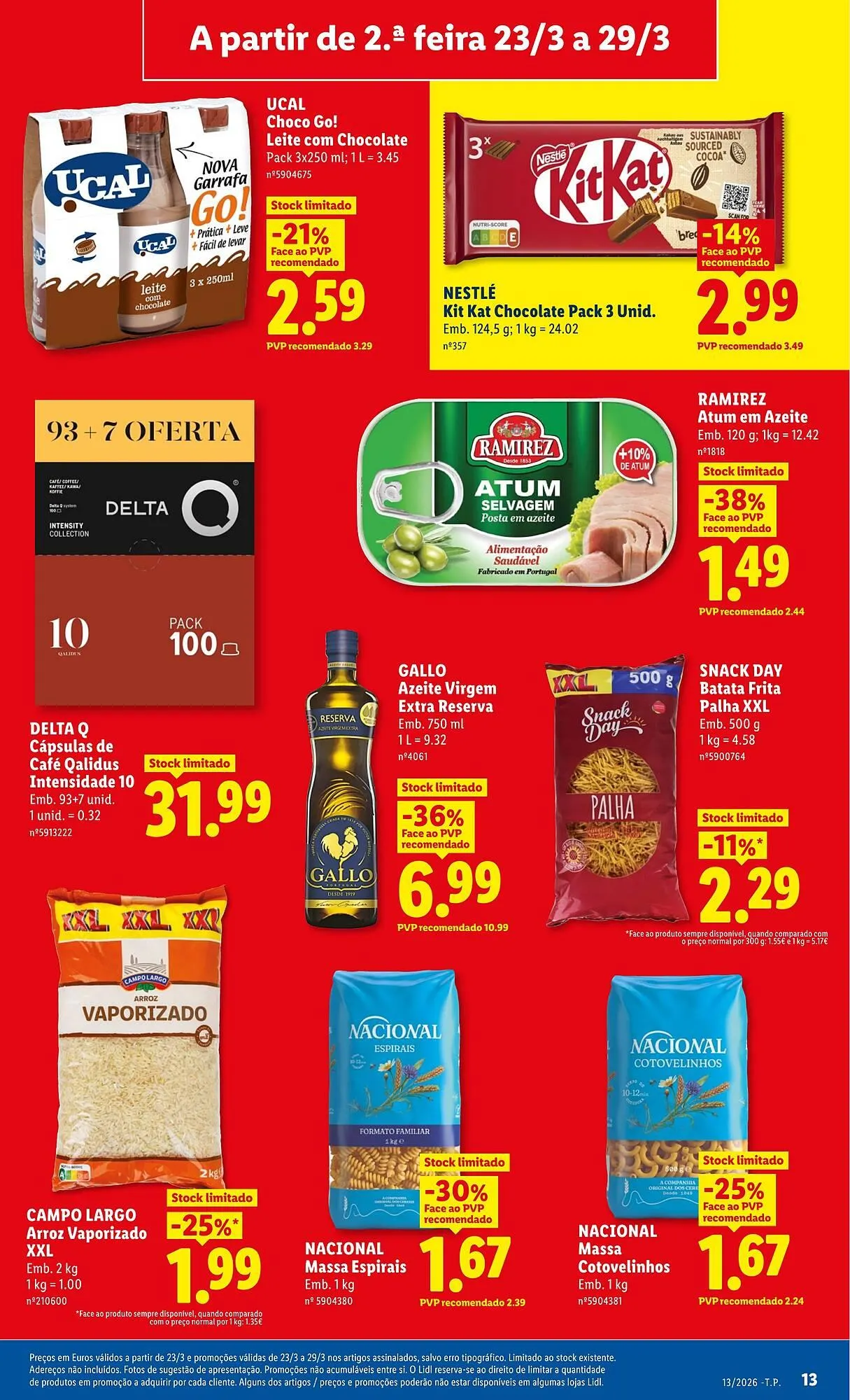 Folheto Folheto Lidl de 23 de março até 29 de março 2026 - Pagina 13