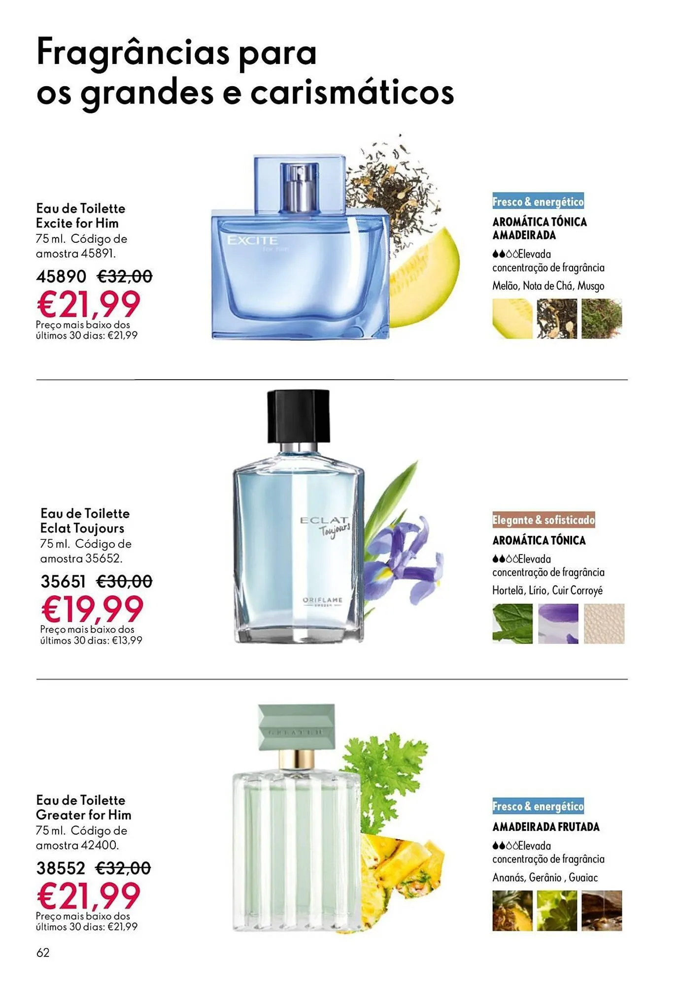 Folheto Catálogo Oriflame de 6 de maio até 26 de maio 2026 - Pagina 62