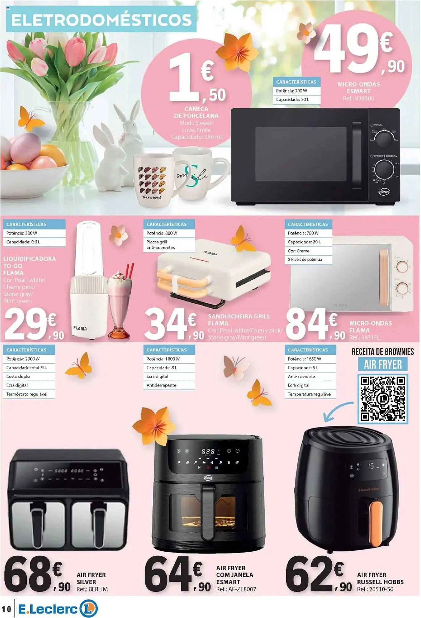 Folheto Folheto E.Leclerc de 10 de abril até 23 de abril 2025 - Pagina 10