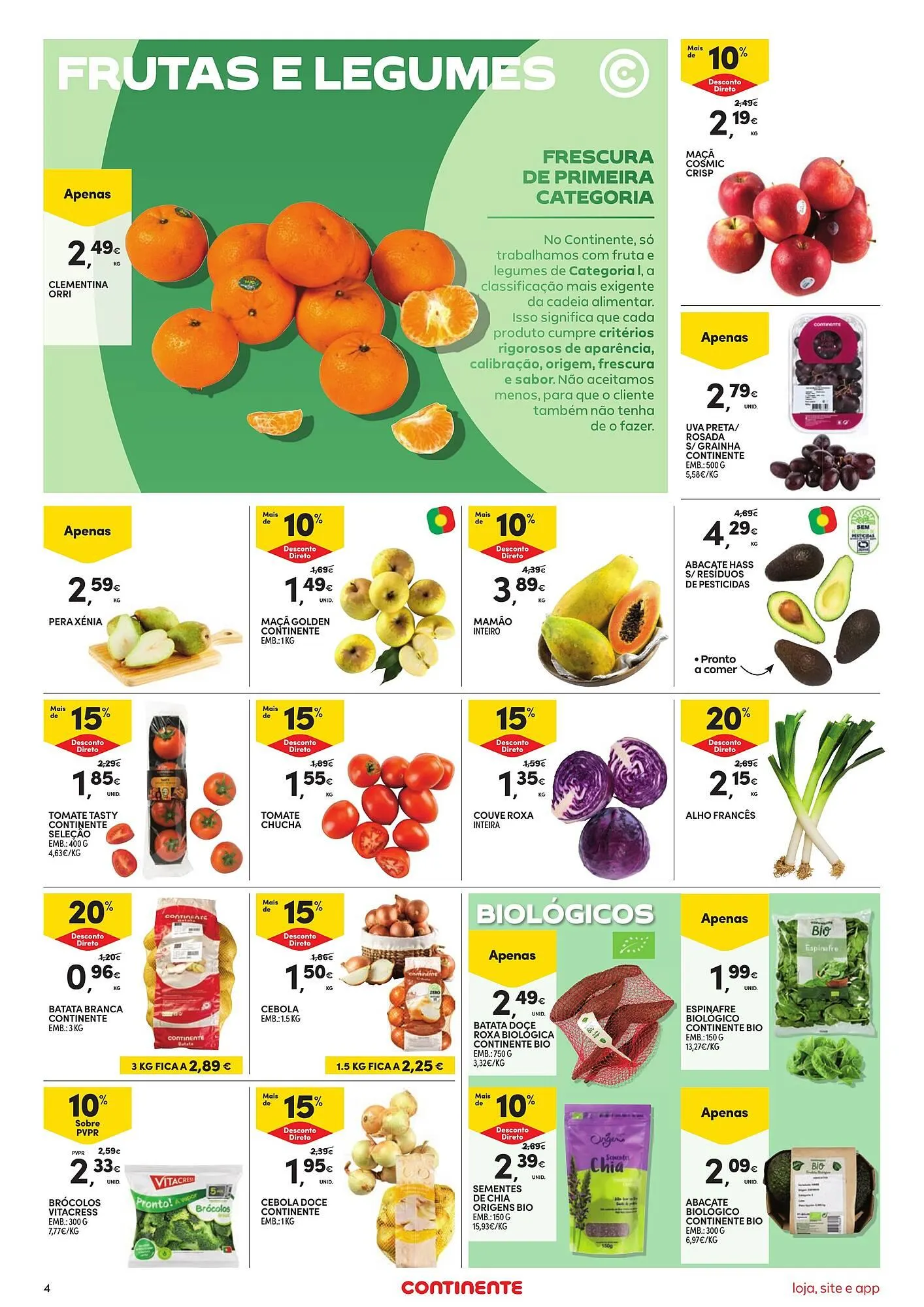 Folheto Folheto Continente Bom dia de 17 de março até 23 de março 2026 - Pagina 4