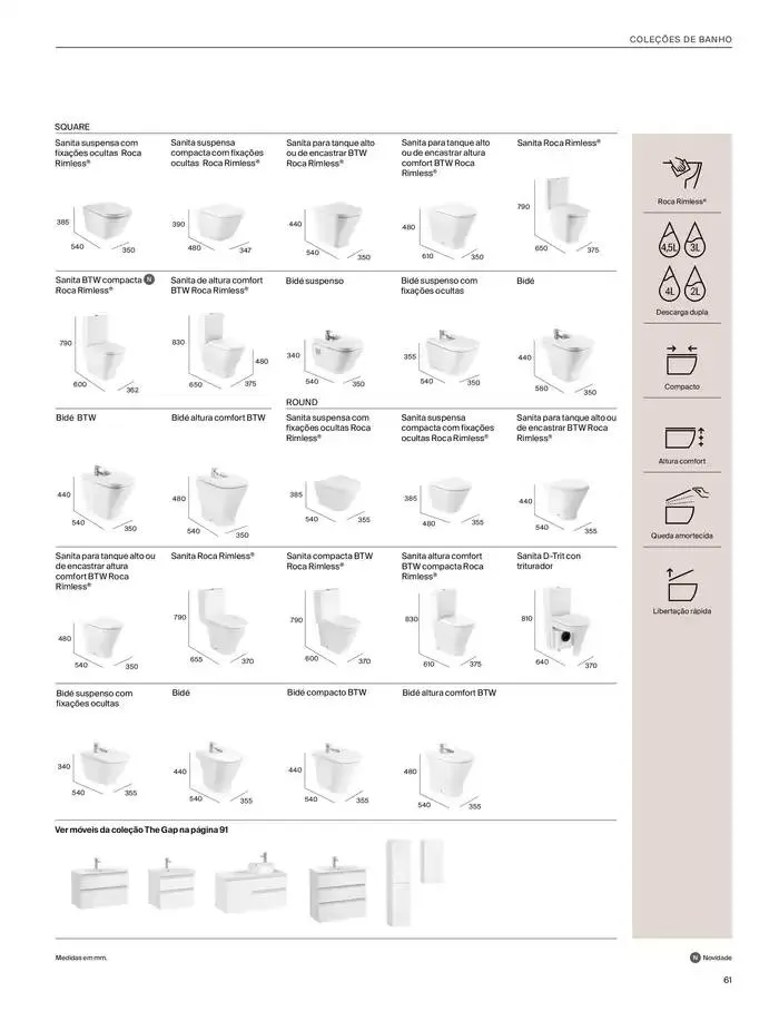 Folheto SOLUÇÕES DE BANHO de 6 de janeiro até 31 de dezembro 2025 - Pagina 63