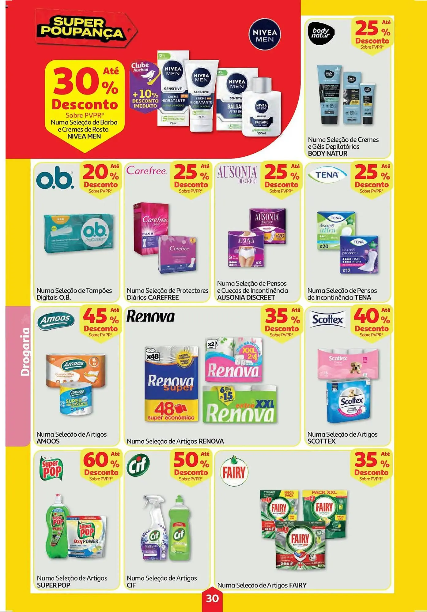 Folheto Folheto Auchan de 19 de março até 26 de março 2026 - Pagina 30