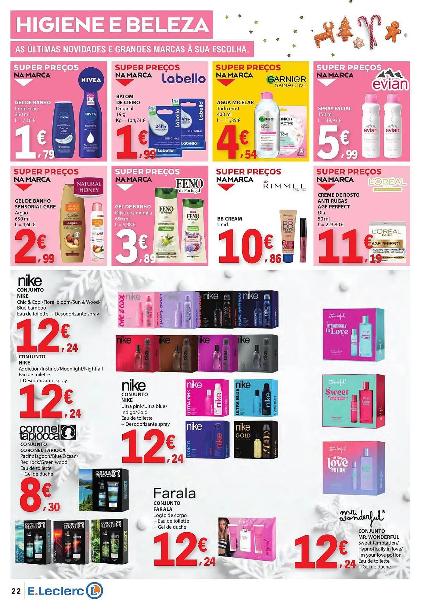 Folheto Folheto E.Leclerc de 18 de dezembro até 24 de dezembro 2025 - Pagina 22