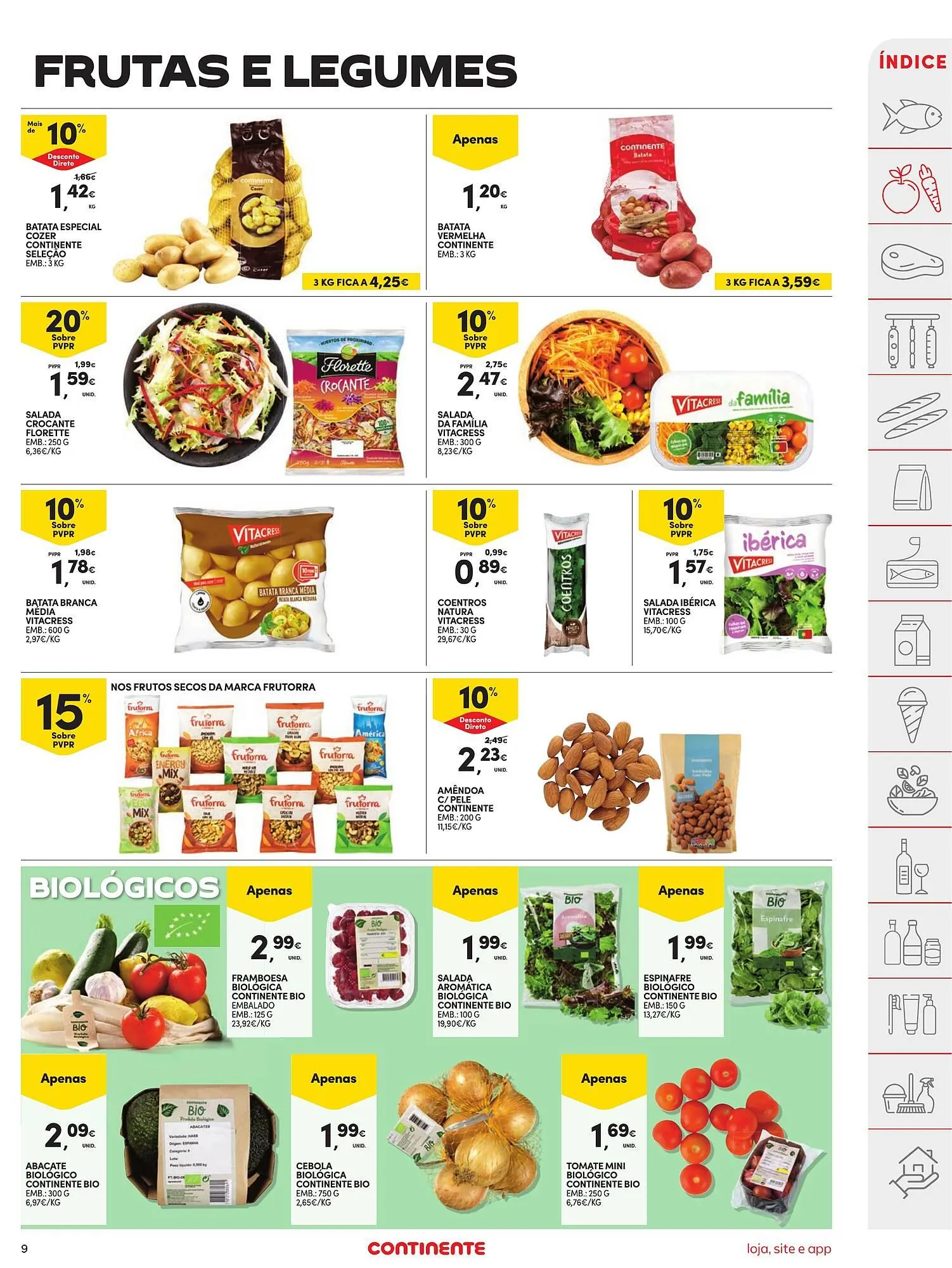 Folheto Folheto Continente de 31 de março até 6 de abril 2026 - Pagina 9