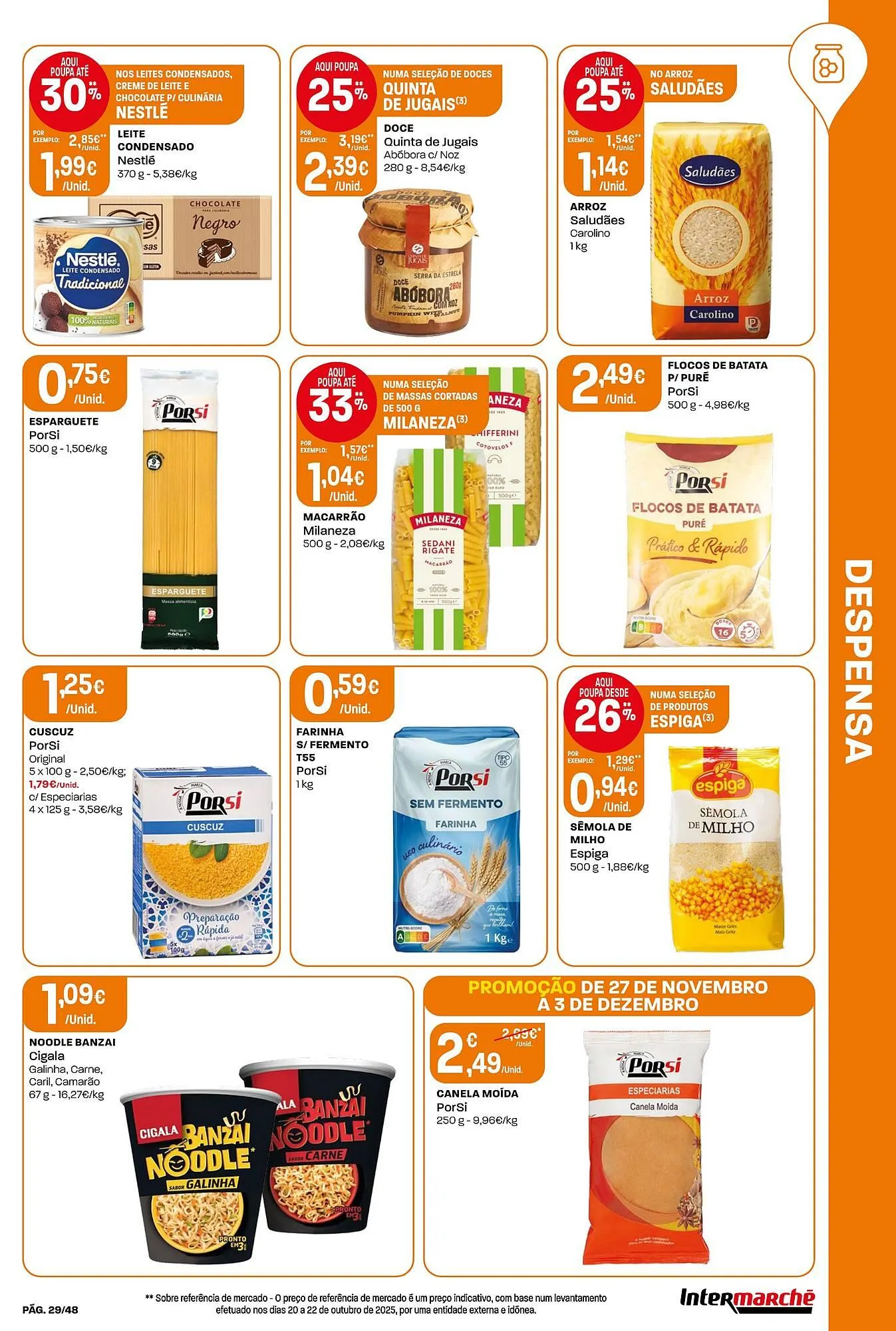 Folheto Folheto Intermarché de 27 de novembro até 3 de dezembro 2025 - Pagina 29