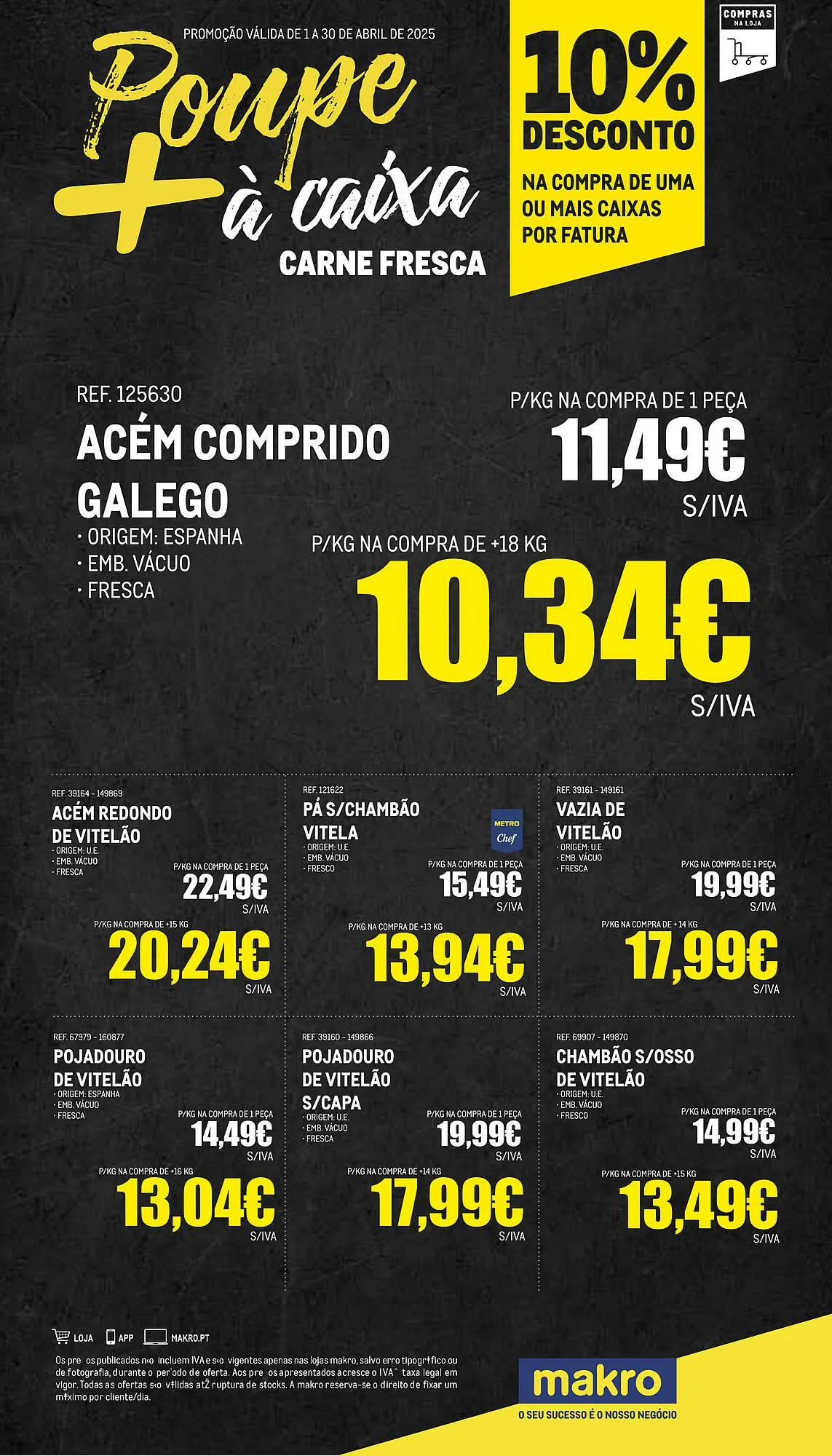 Folheto Folheto Makro de 1 de abril até 30 de abril 2025 - Pagina 3