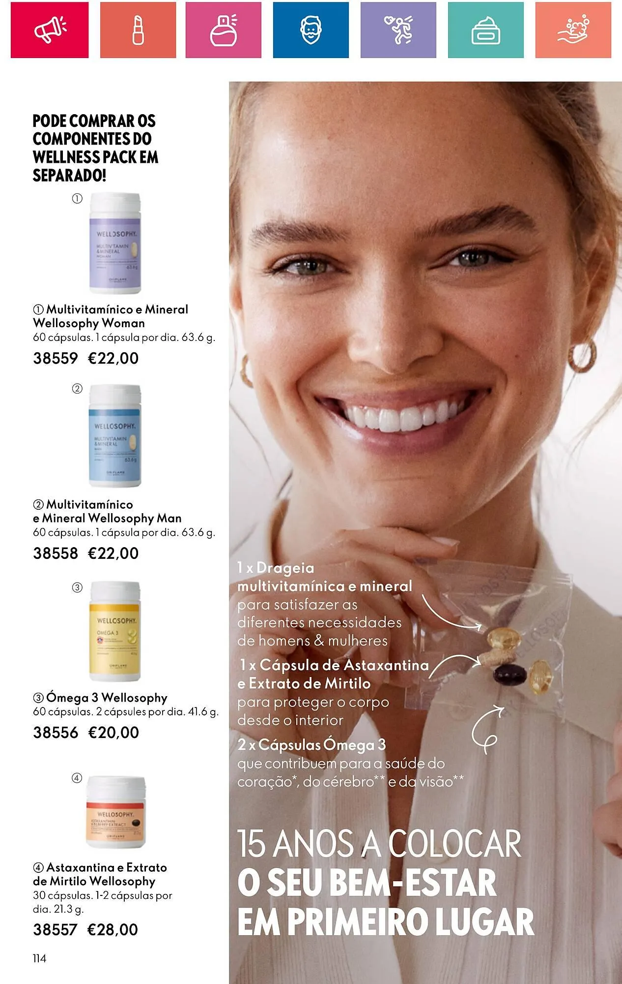 Folheto Folheto Oriflame de 18 de abril até 18 de maio 2024 - Pagina 114