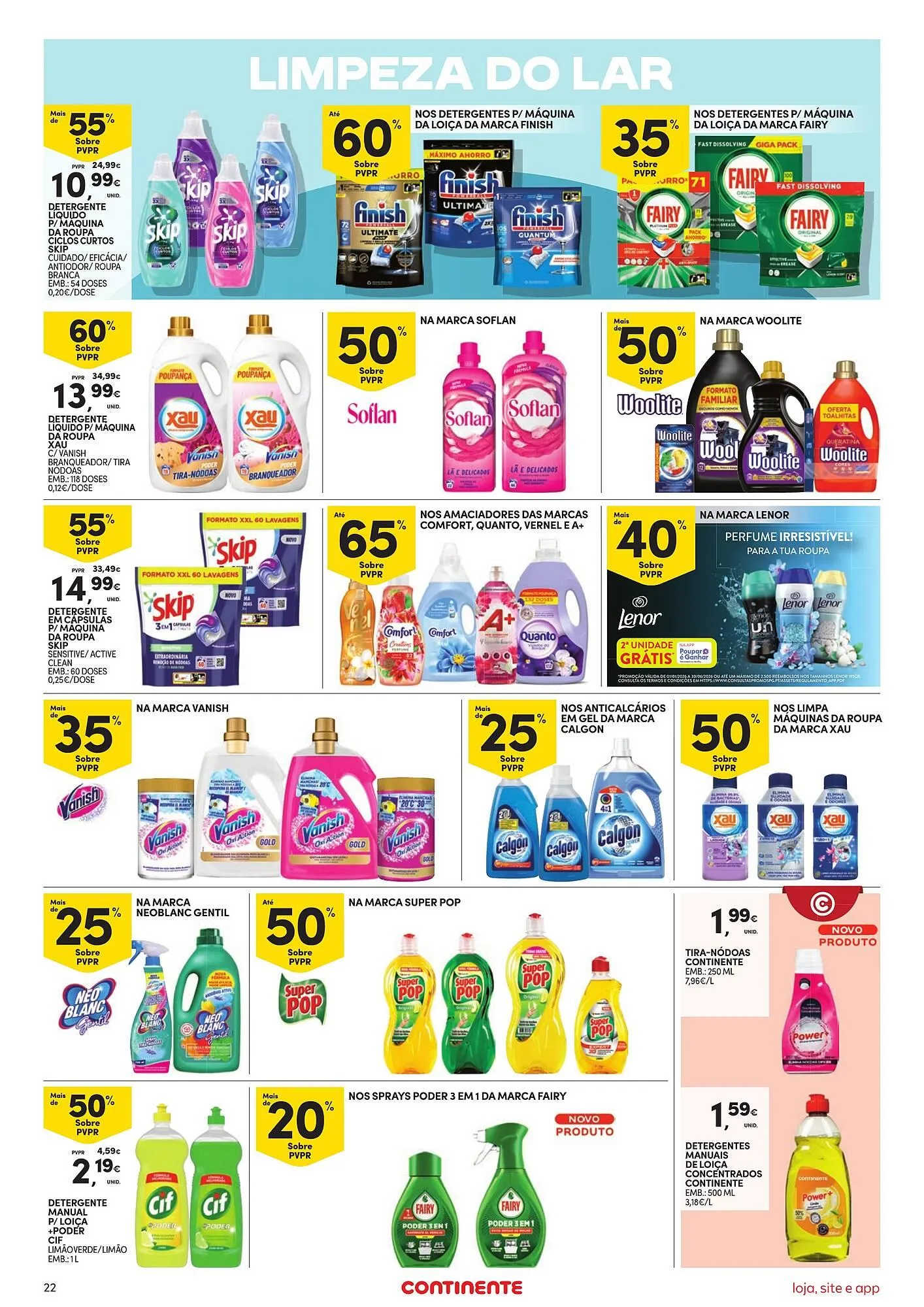 Folheto Folheto Continente Bom dia de 17 de fevereiro até 23 de fevereiro 2026 - Pagina 22