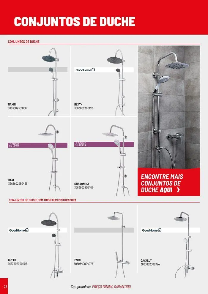 Folheto Catálogo de Casa De Banho de 8 de agosto até 31 de dezembro 2024 - Pagina 28